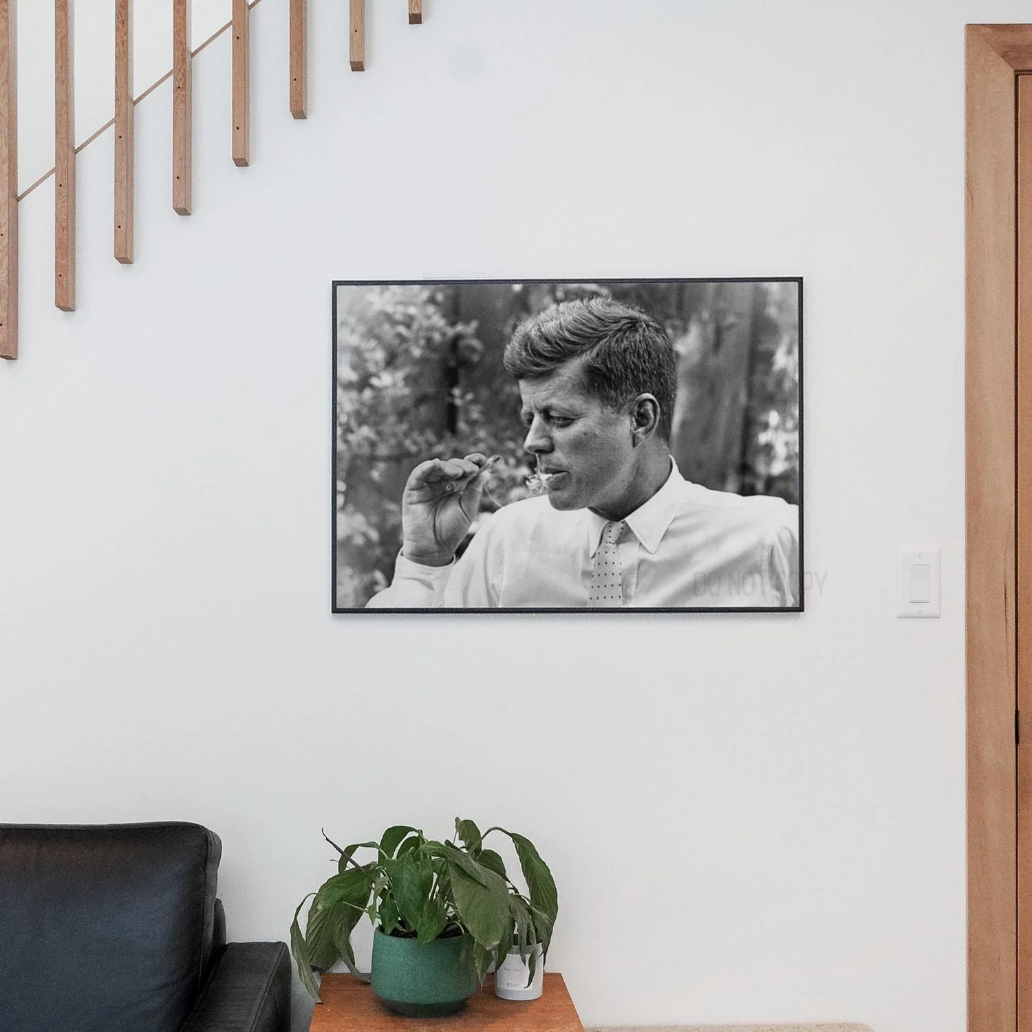 John F Kennedy (JFK) Smoking A Cigar - Image 3