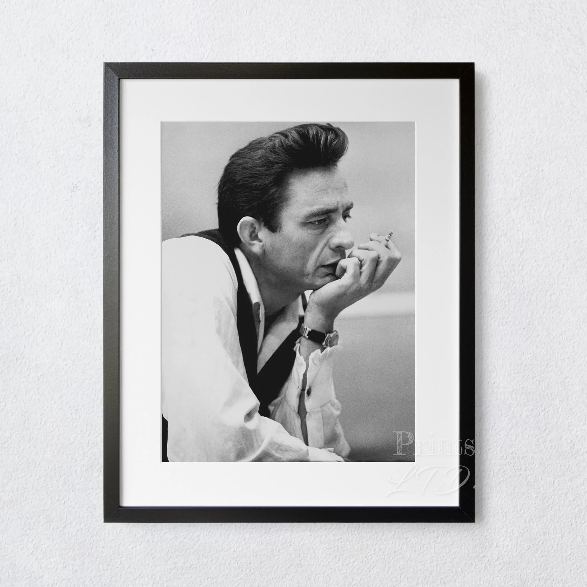Johnny Cash Smoking a Cigarette - Image 4