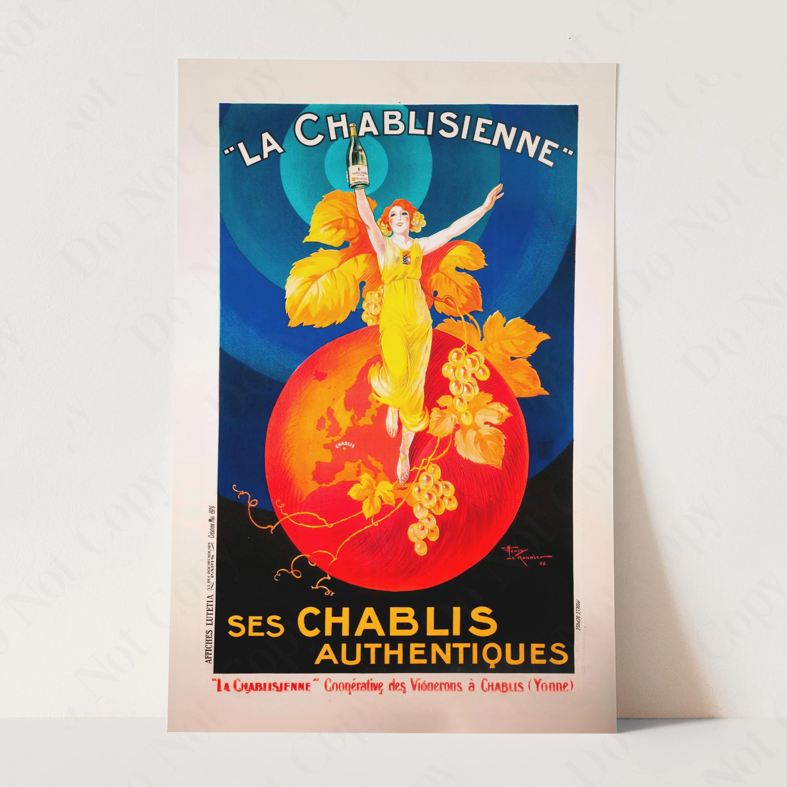 La Chablisienne, Vintage Advertising - Image 3