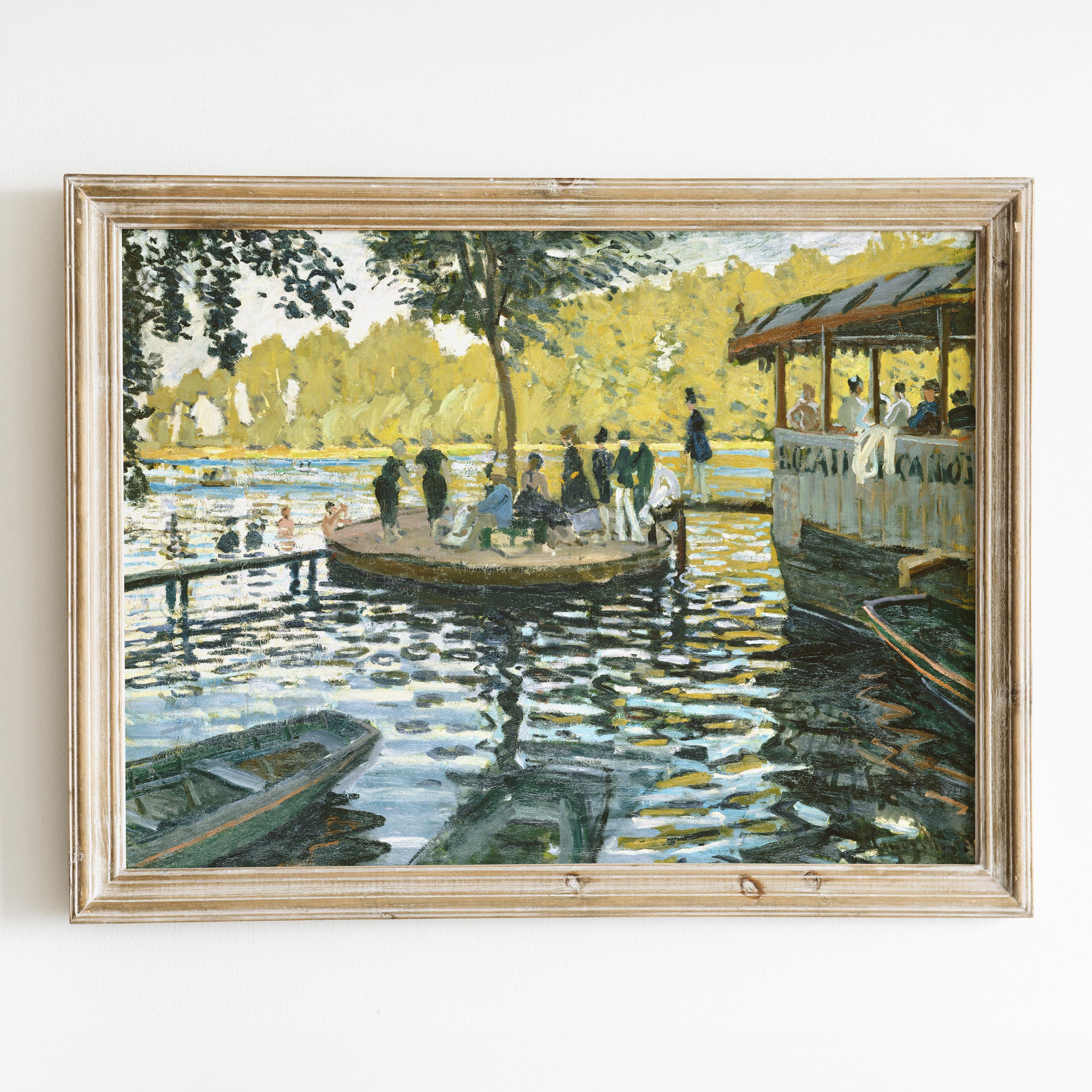 La Grenouillère (1869) by Claude Monet