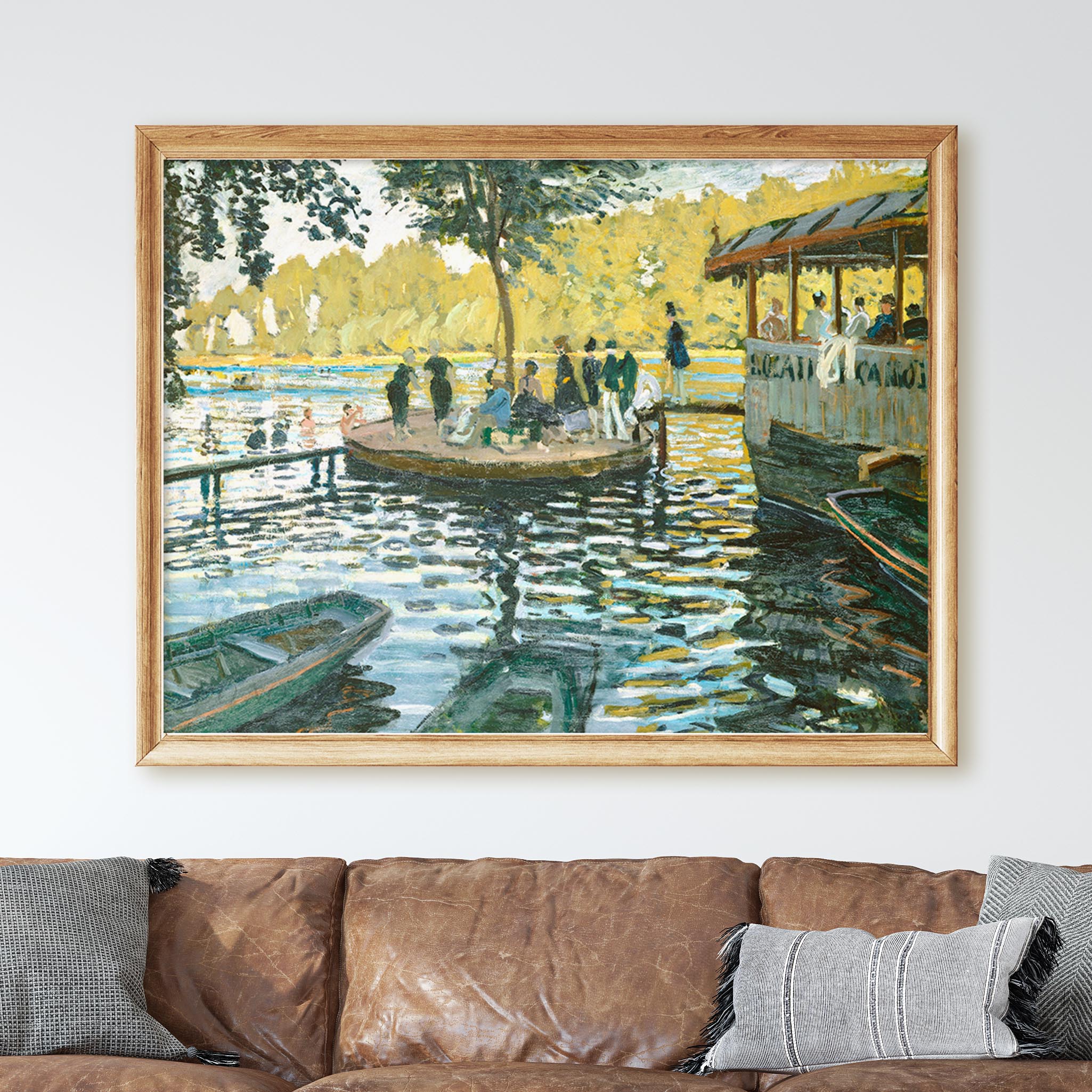 La Grenouillère (1869) by Claude Monet - Image 2