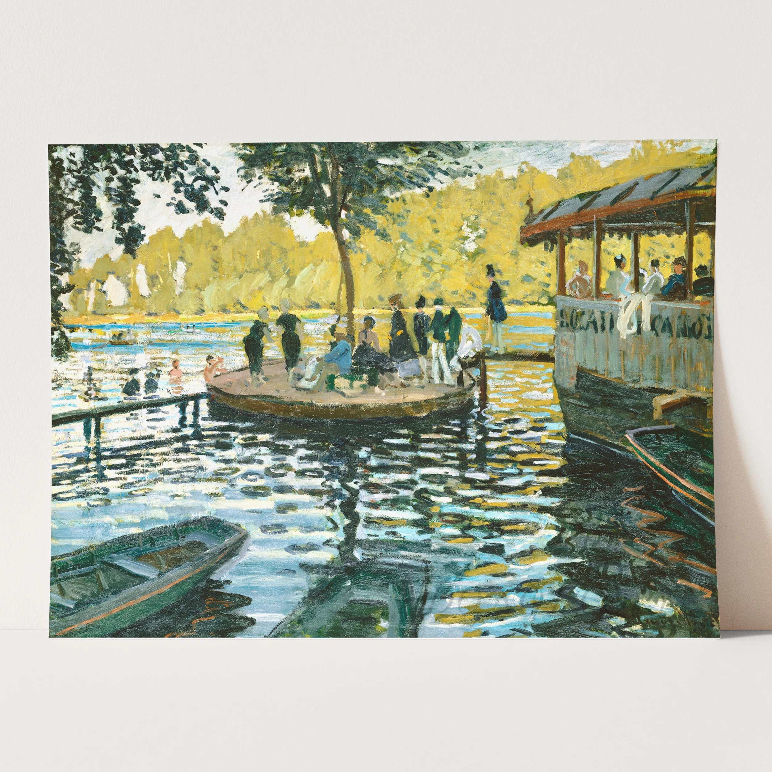 La Grenouillère (1869) by Claude Monet - Image 3