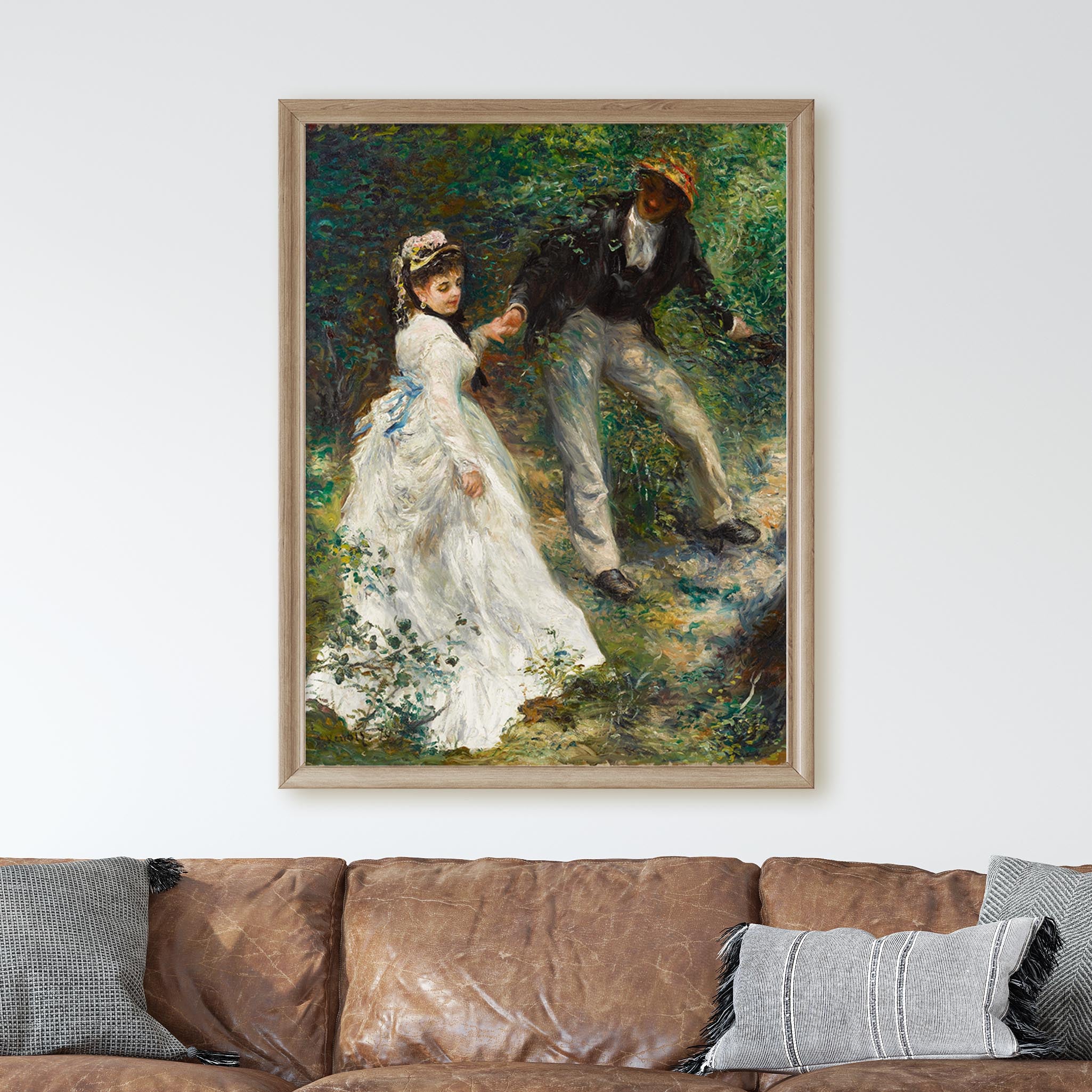 La Promenade (1870) by Pierre-Auguste Renoir - Image 2