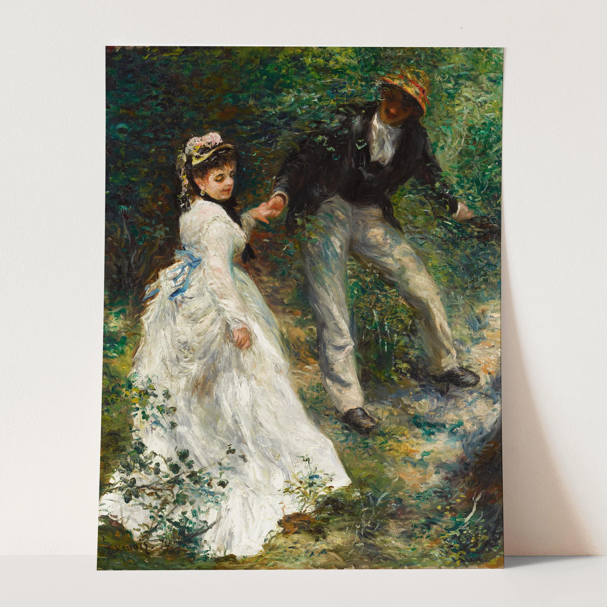 La Promenade (1870) by Pierre-Auguste Renoir - Image 3