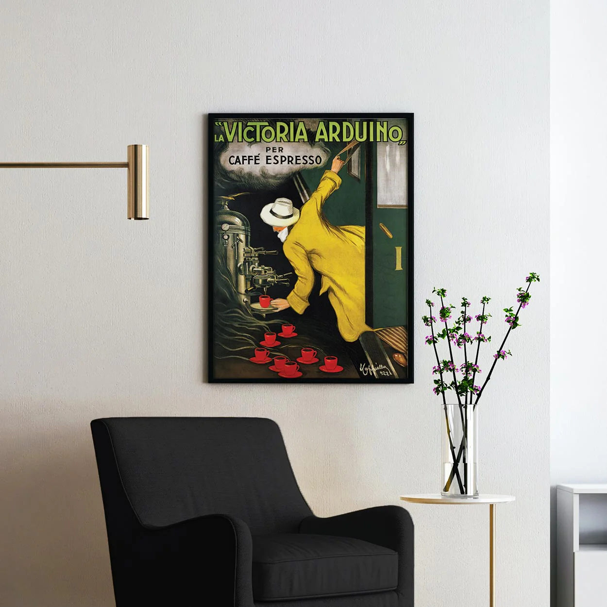 La Victoria Arduino Per Caffe Espresso - Vintage Advertising Poster - Image 2
