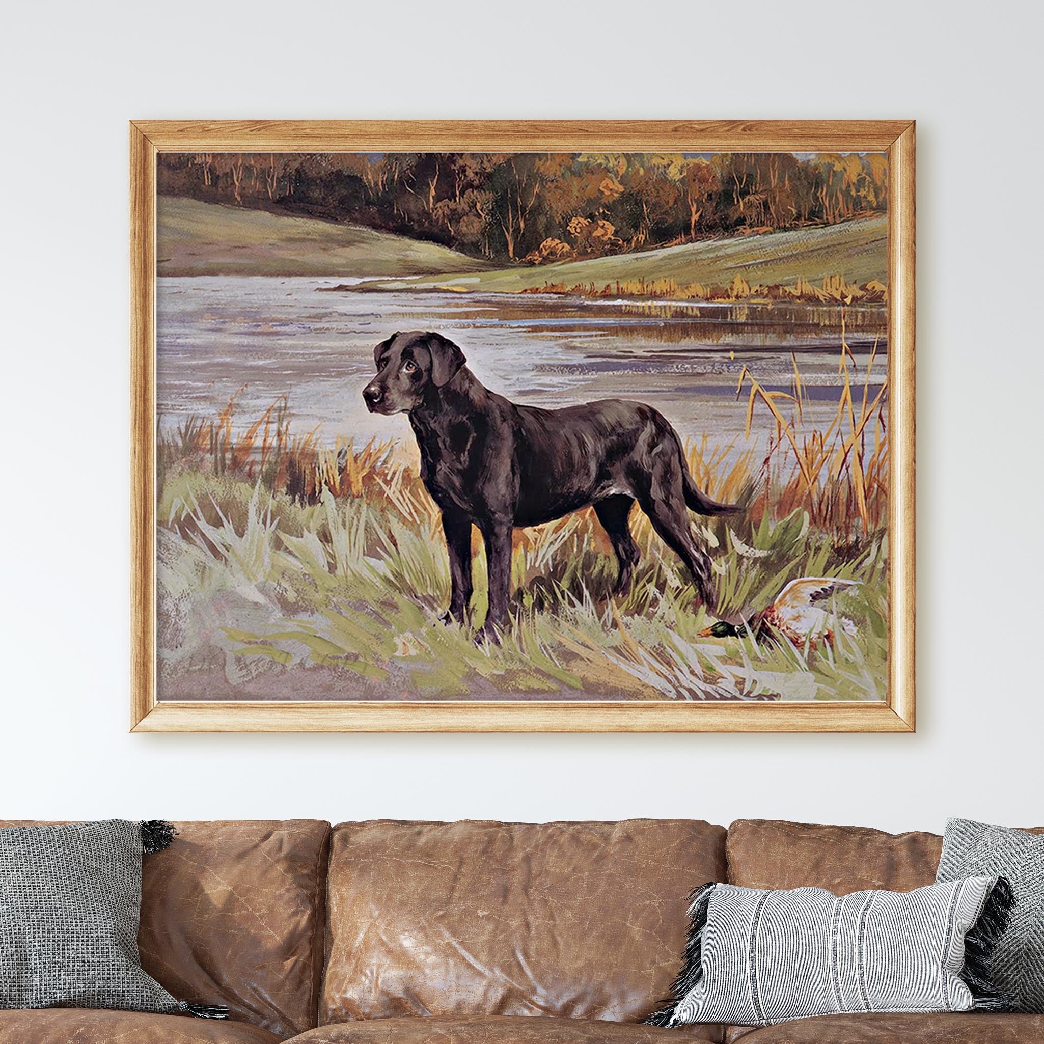 Labrador Retriever with Duck - Image 3
