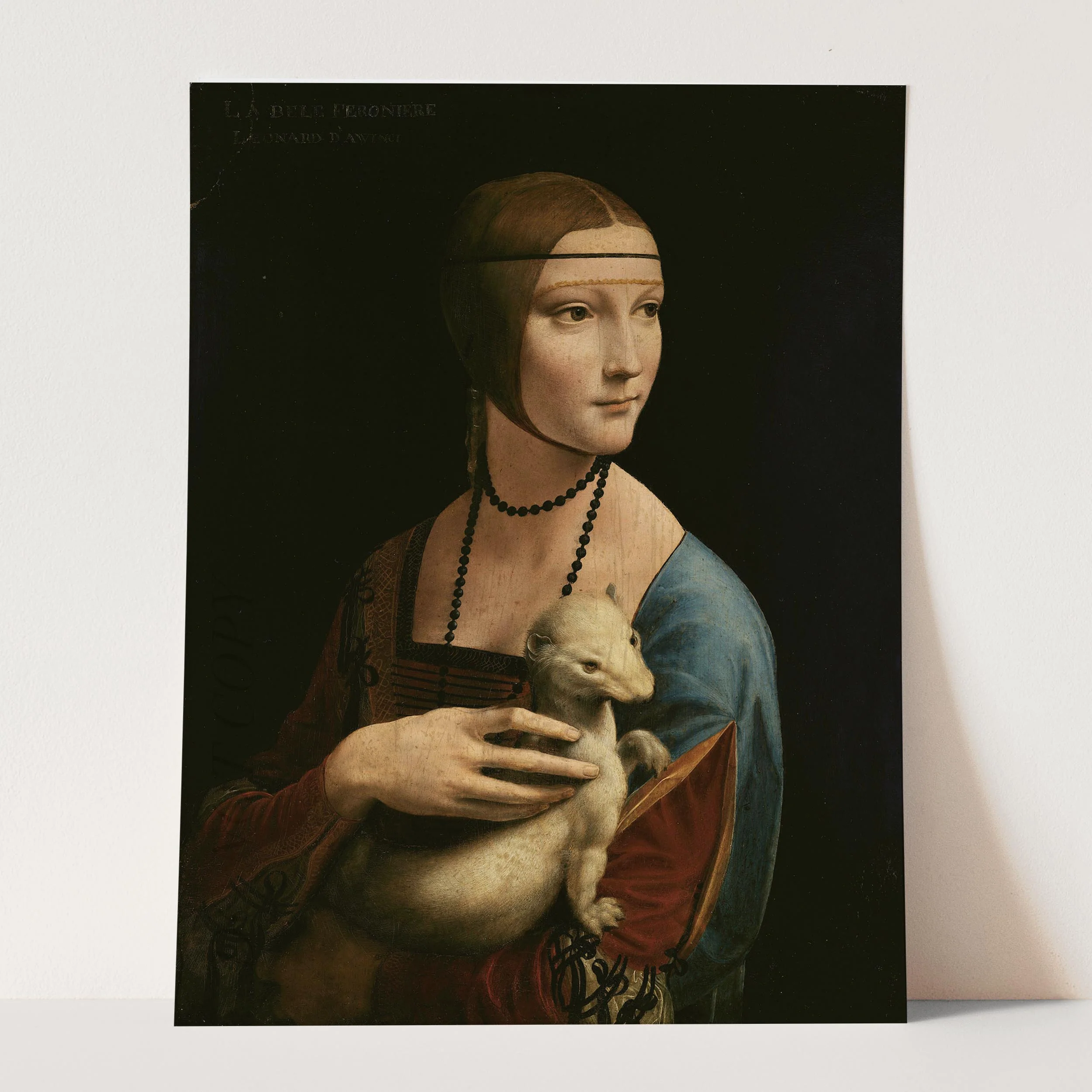 Lady with an Ermine by Leonardo da Vinci - Image 3