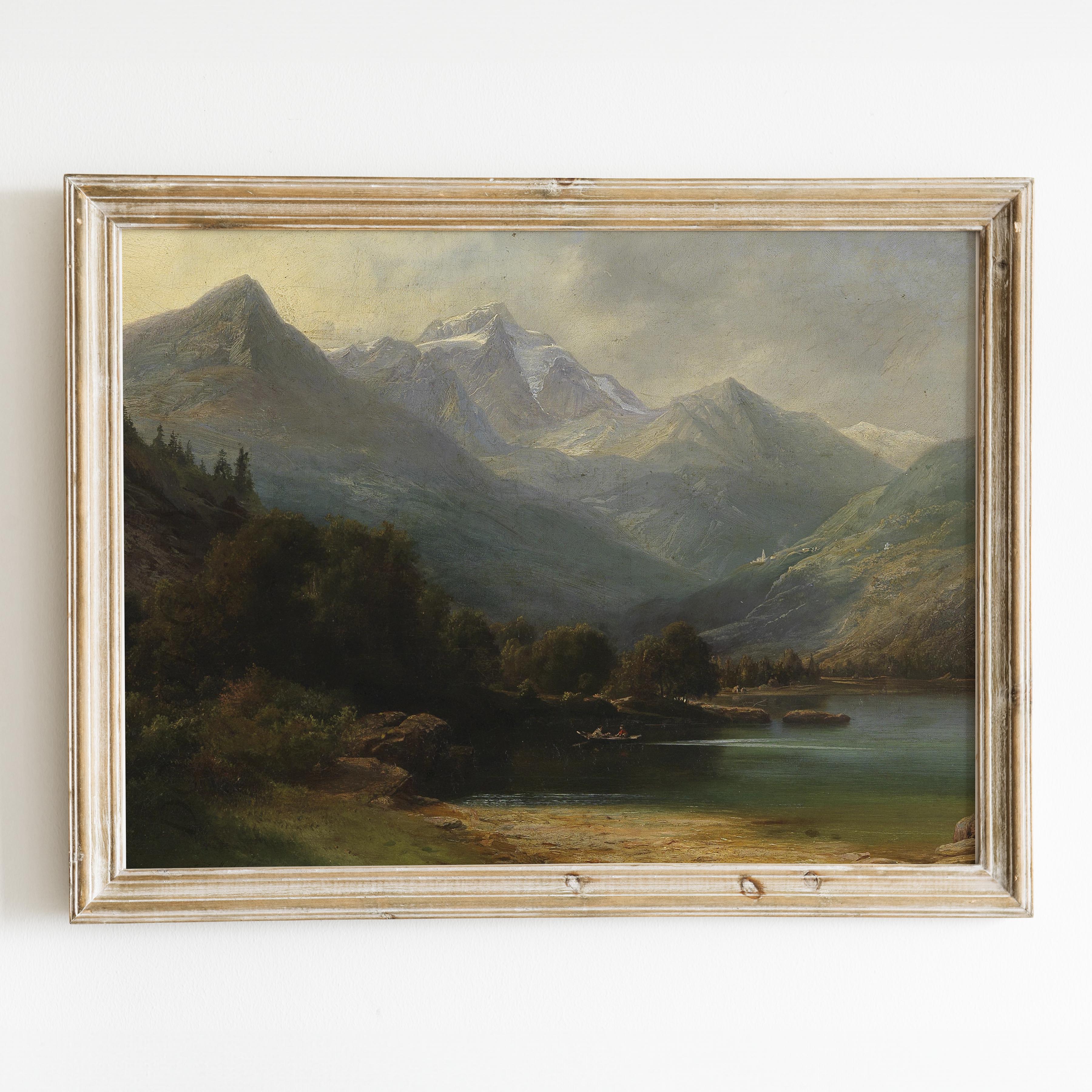 Lakeview Mountain Landscape