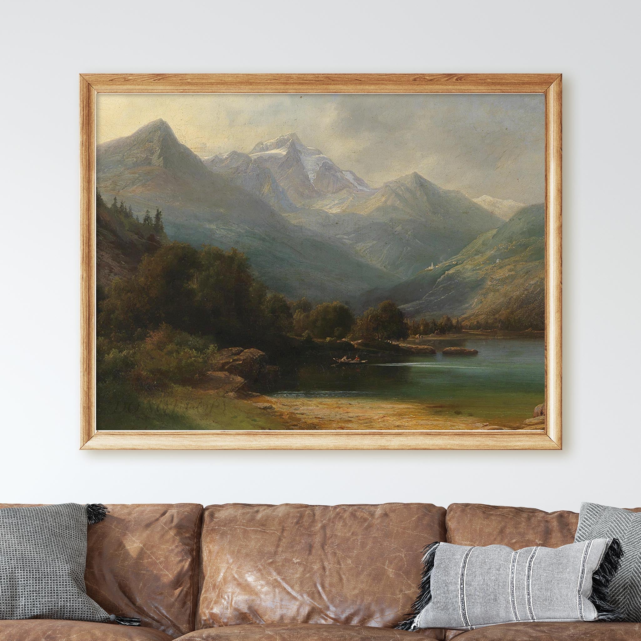Lakeview Mountain Landscape - Image 2