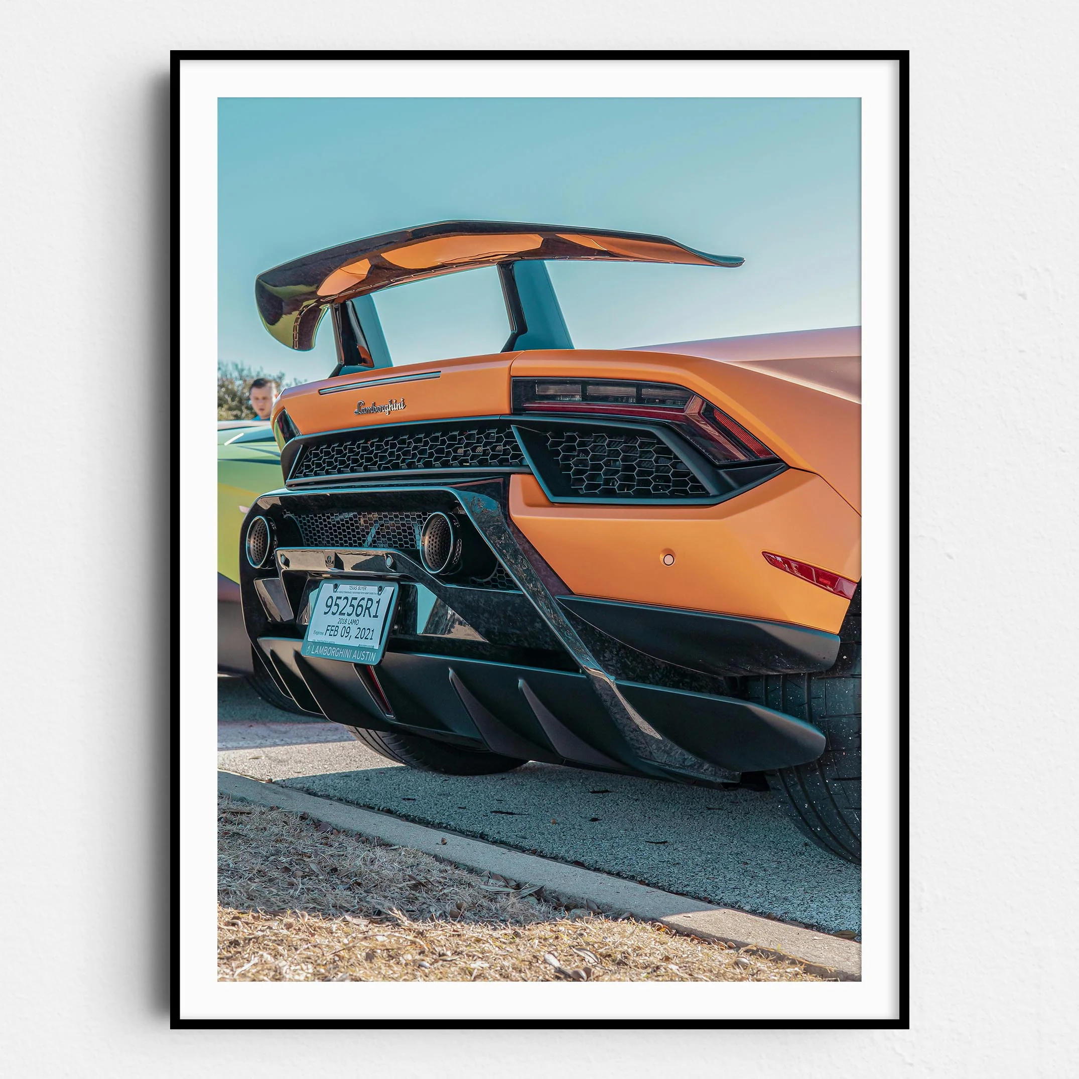 Lamborghini Rear View