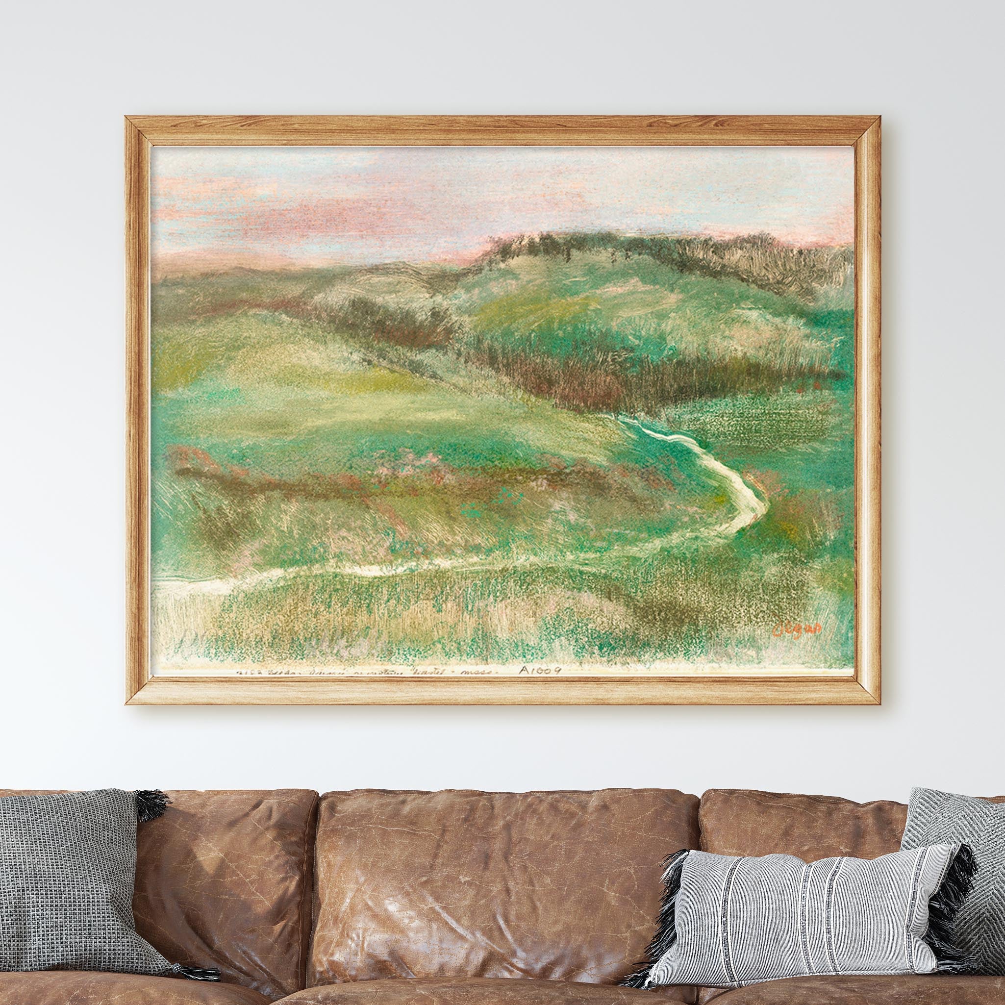 Landscape (1892) by Edgar Degas - Image 2