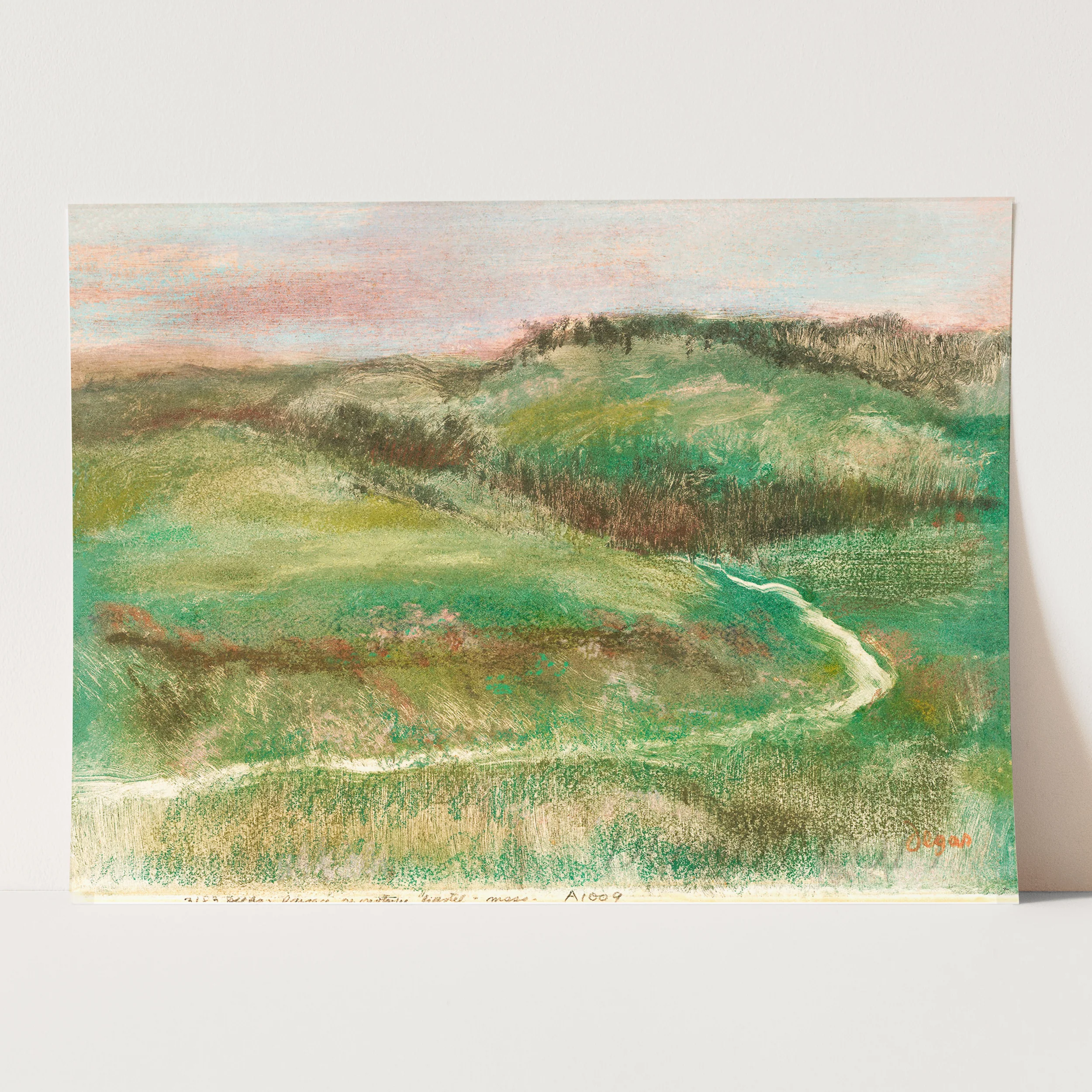 Landscape (1892) by Edgar Degas - Image 3