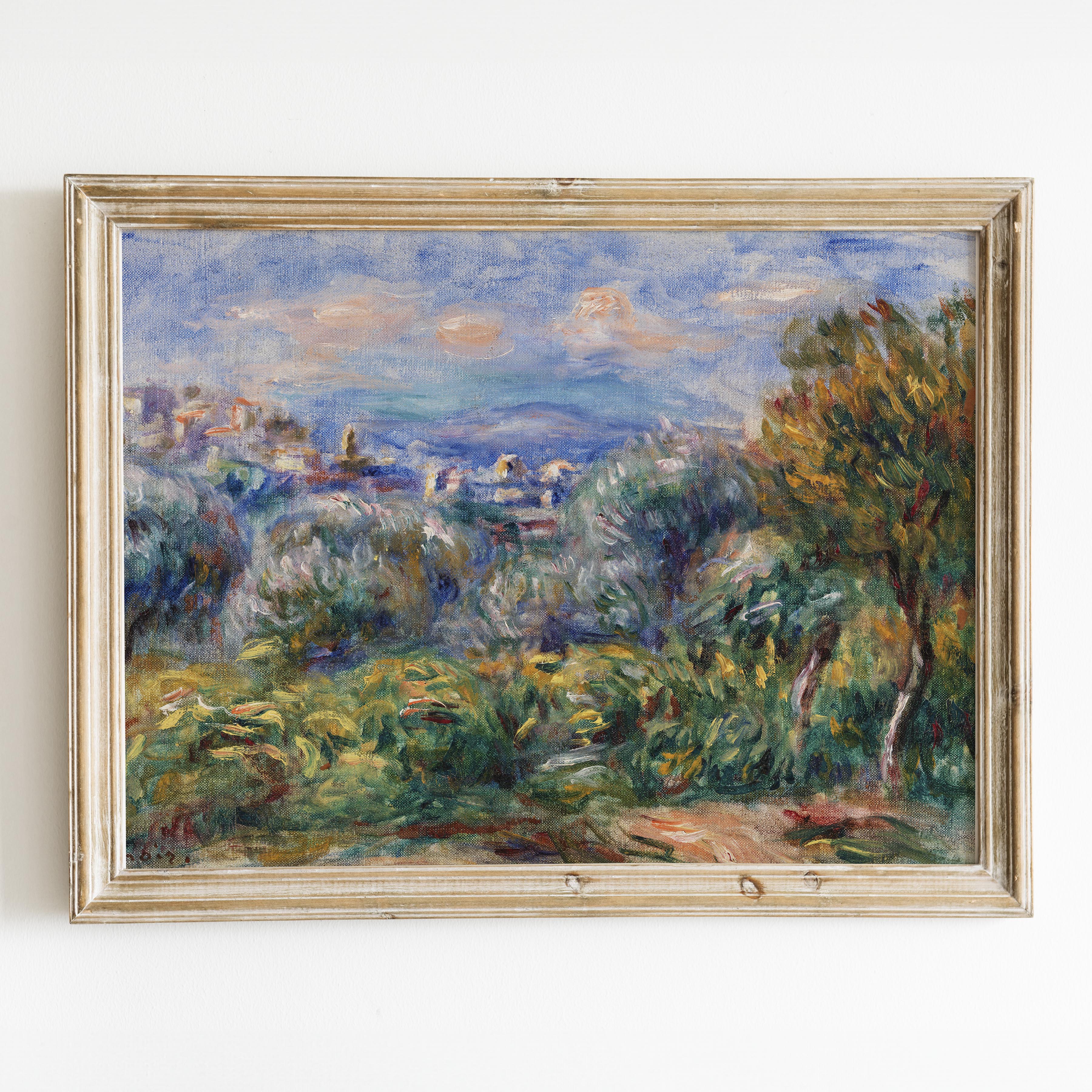 Landscape (Paysage) 1917 by Pierre-Auguste Renoir
