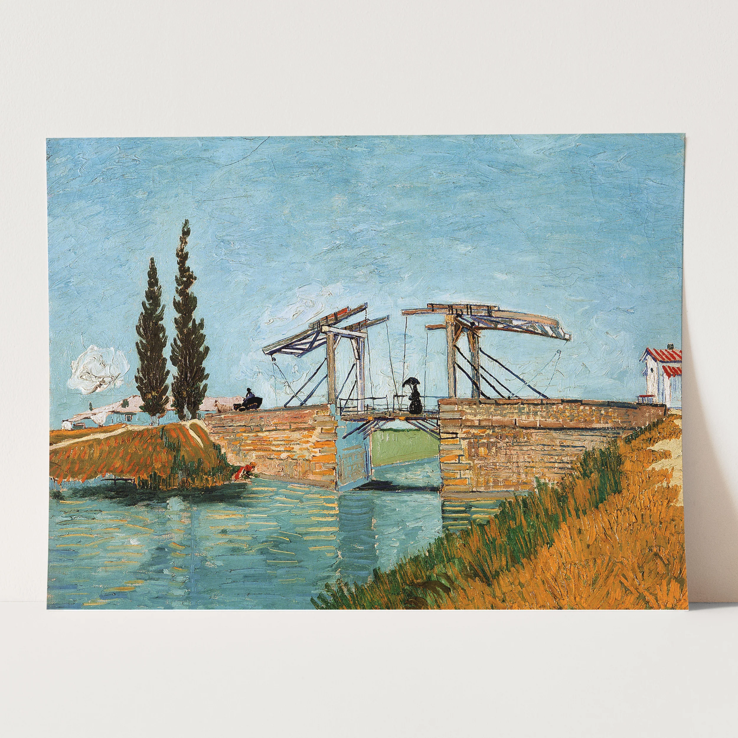 Langlois Bridge at Arles (1888) by Van Gogh - Image 3