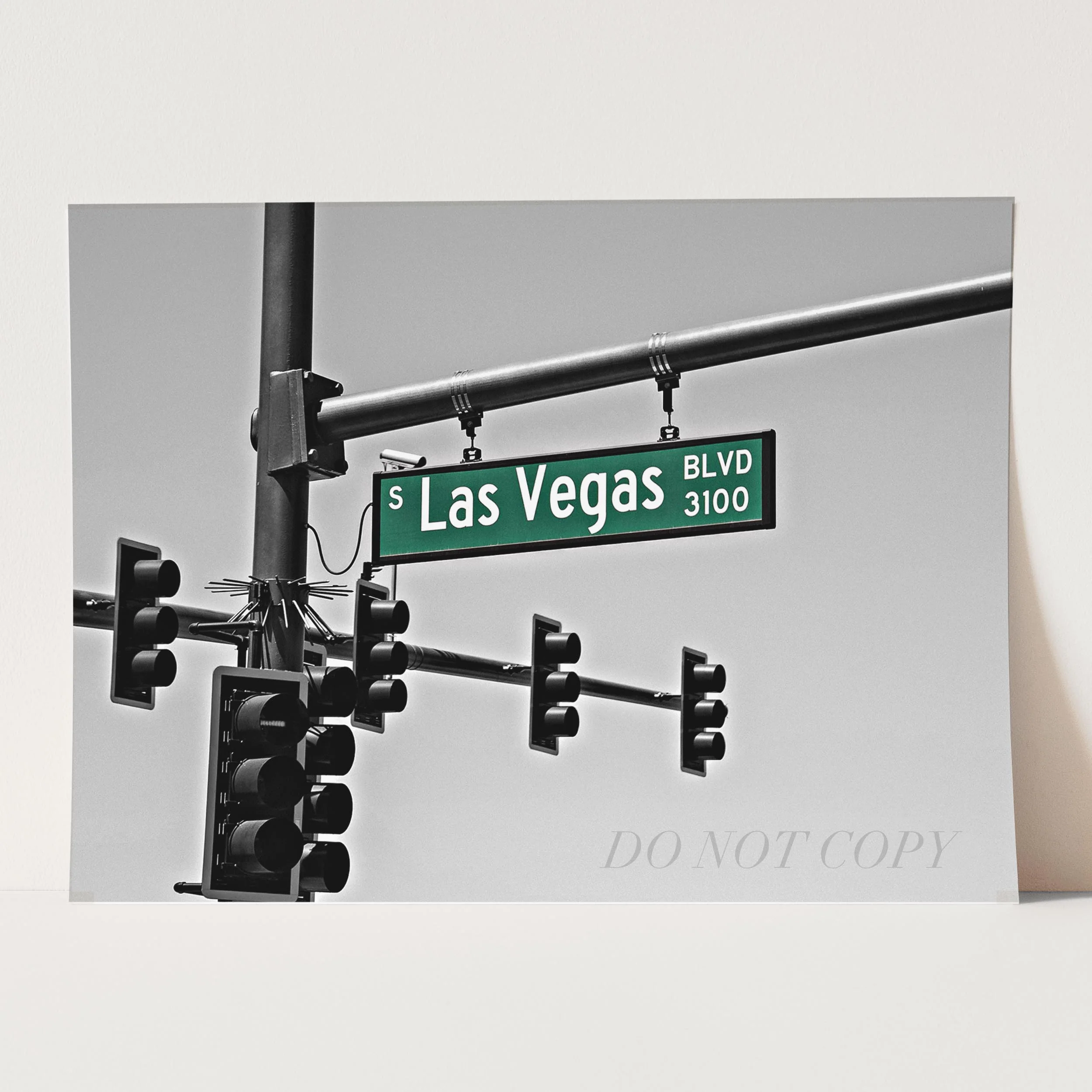 Las Vegas Blvd Sign - Image 3