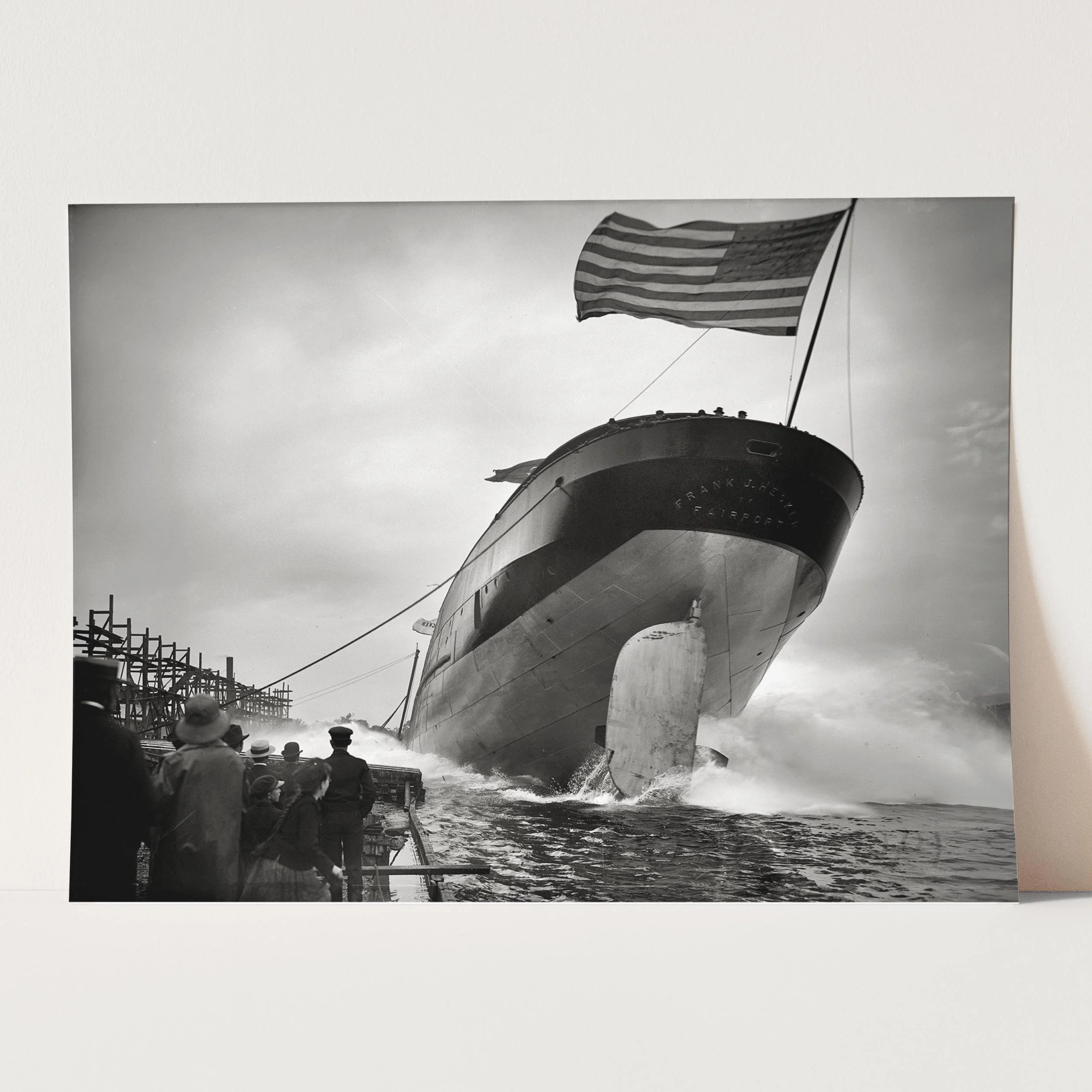Launch of the Frank J. Hecker 1905, Freighter Great Lakes - Image 3