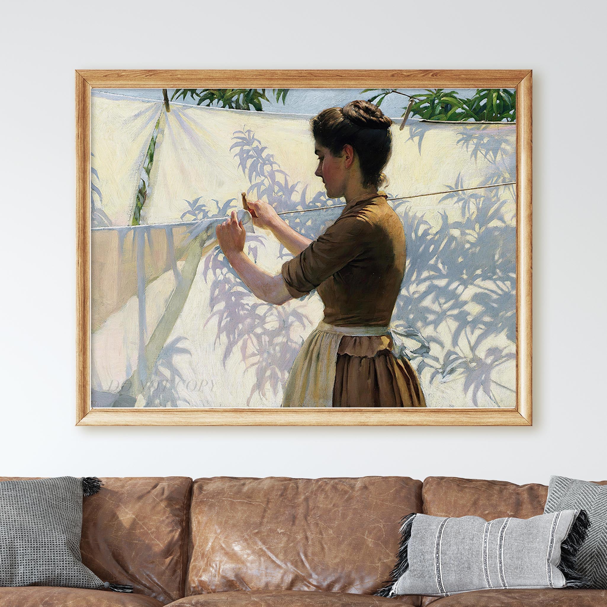 Laundry Room - Charles Courtney Curran Shadows - Image 2