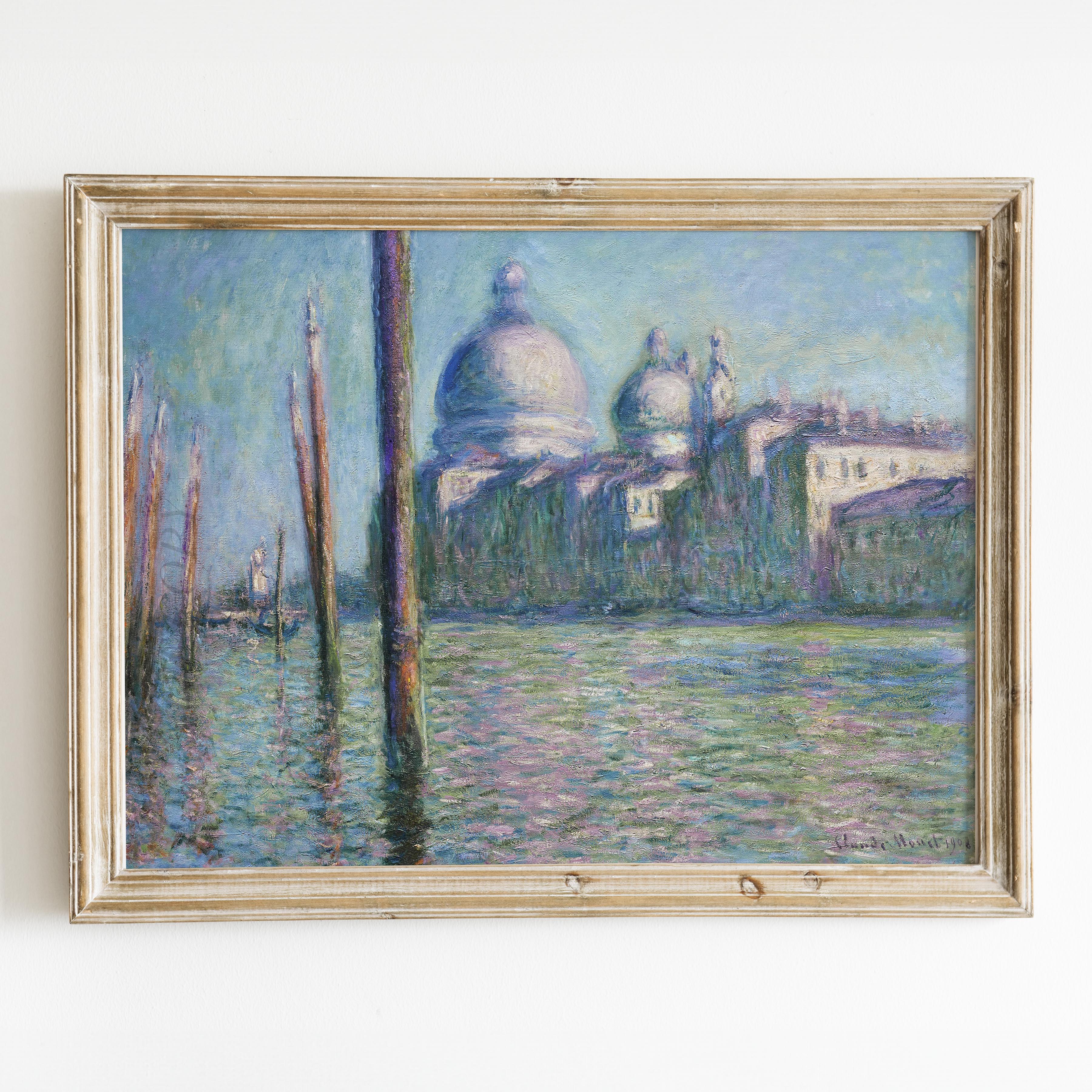 Le Grand Canal (1908) by Claude Monet