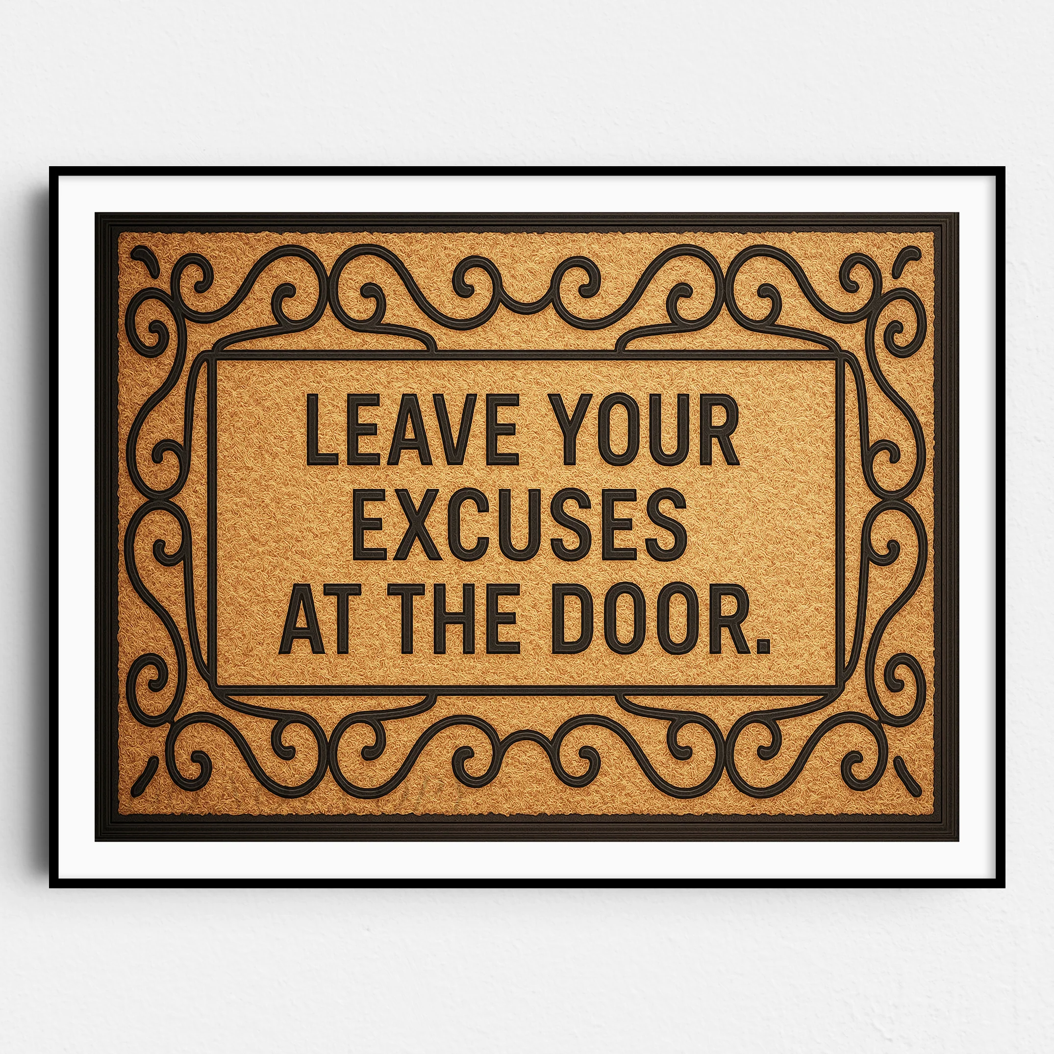 Leave Your Excuses At The Door