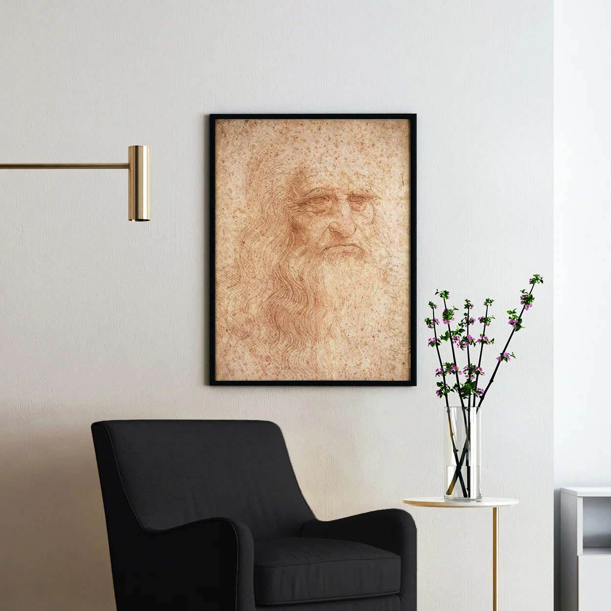 Leonardo Da Vinci Portrait - Image 2