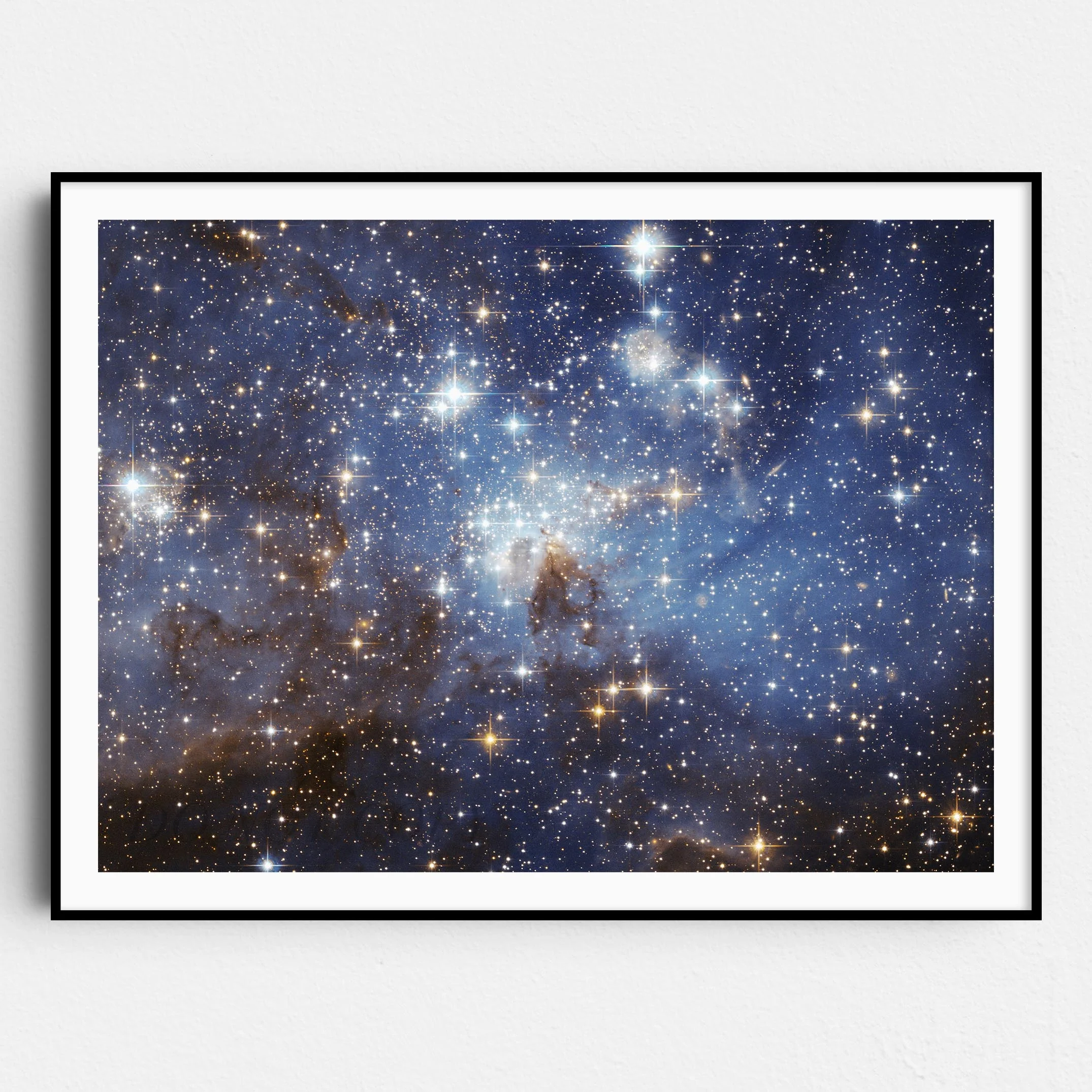 LH-95 Stellar Nursery (NASA Hubble Space Telescope)