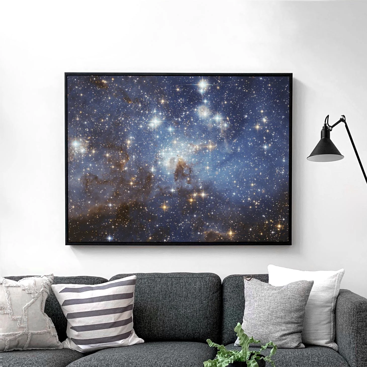 LH-95 Stellar Nursery (NASA Hubble Space Telescope) - Image 2