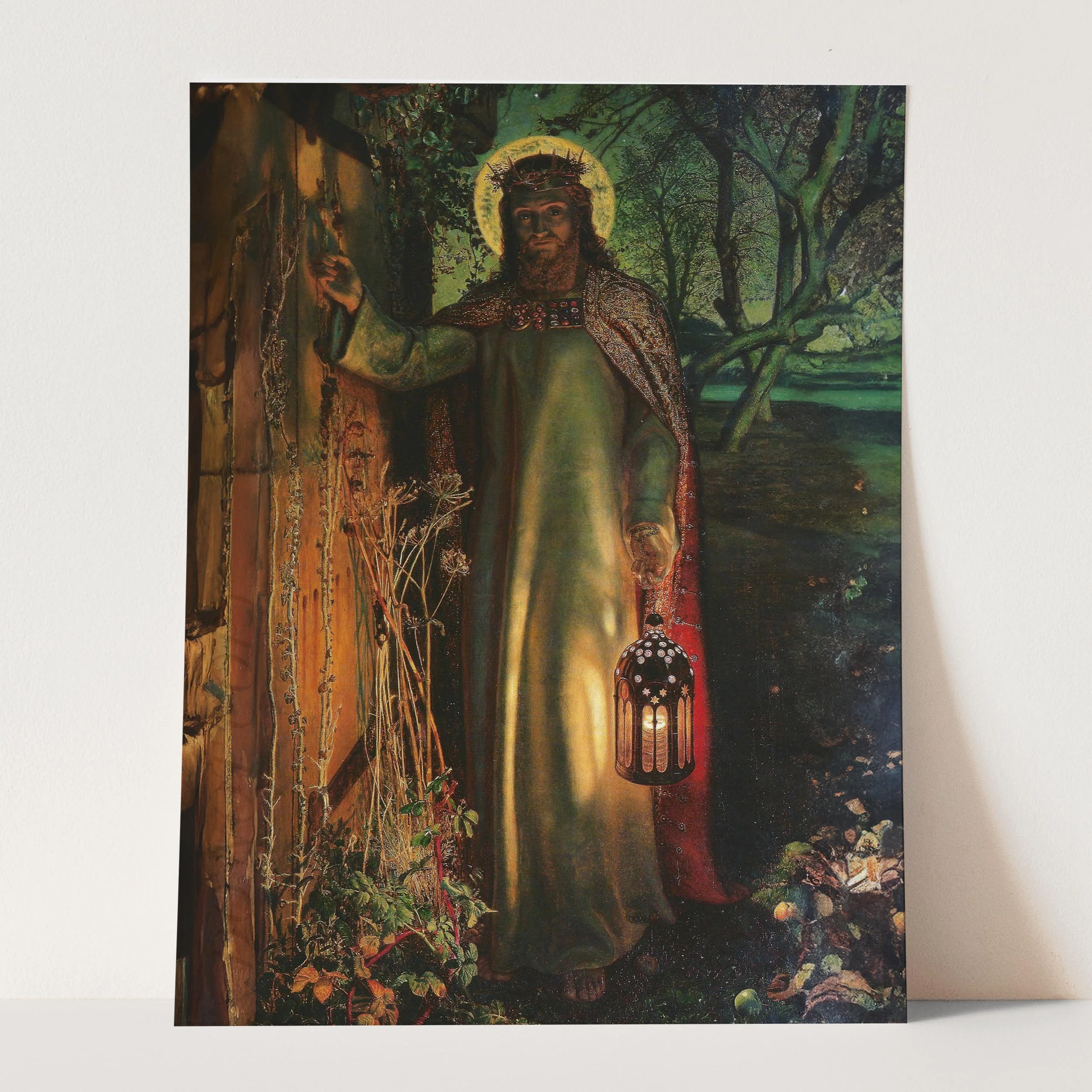 Light Of The World Jesus Knocking by William Holman Hunt - Image 3