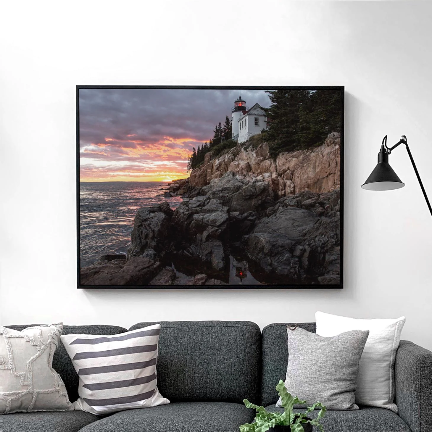 Lighthouse In Acadia National Park Maine - Image 2