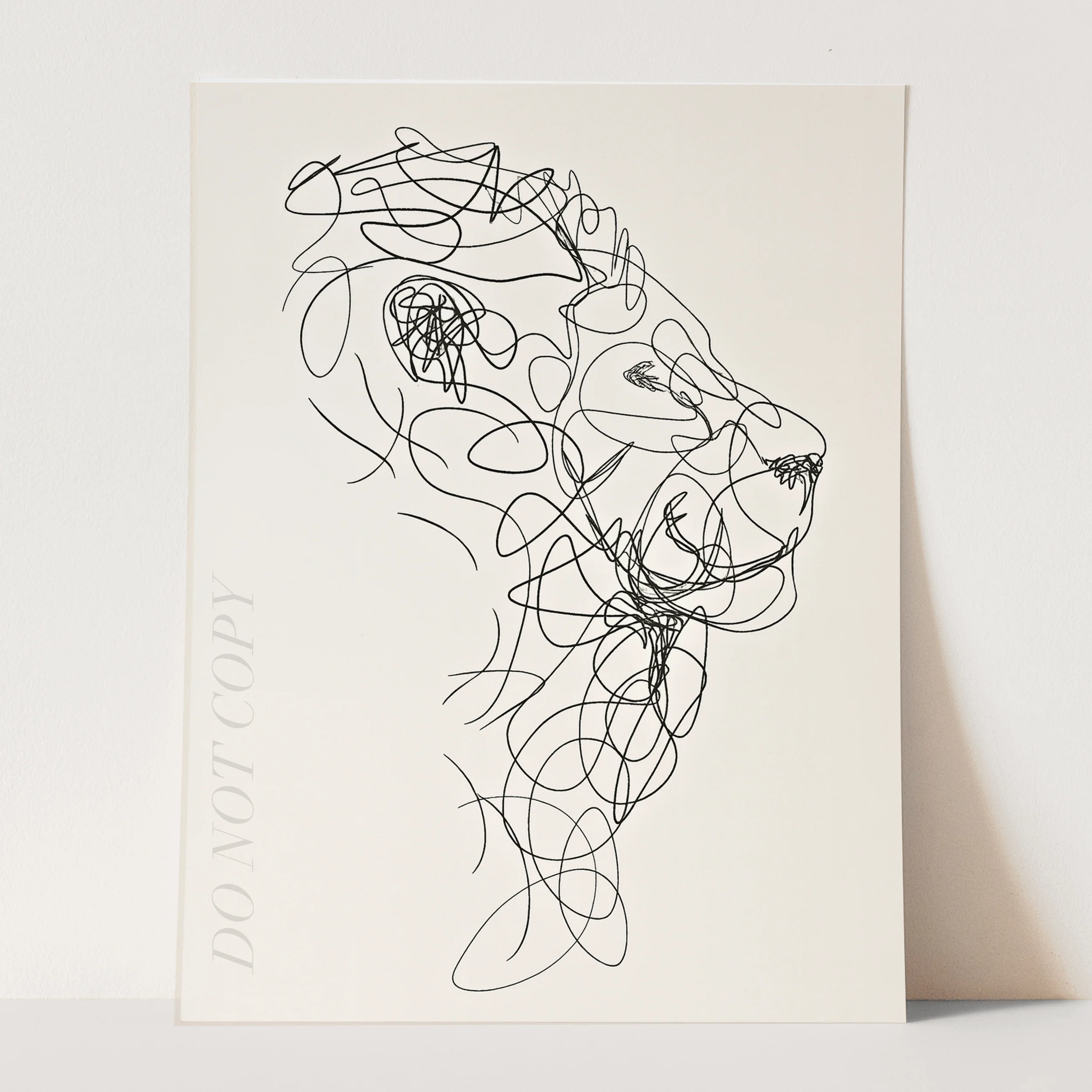 Lion Line Art - Image 3