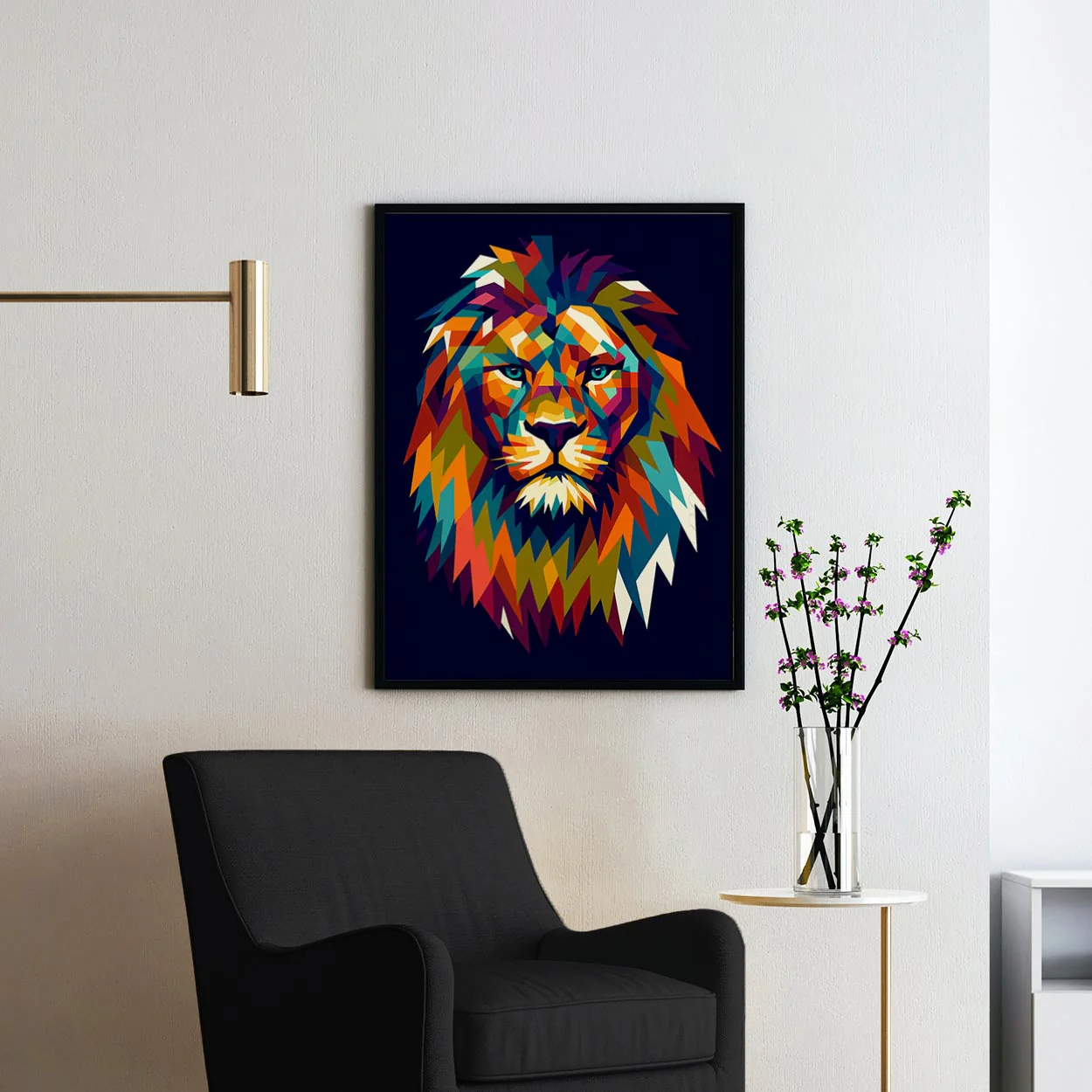 Lion Monochrome - Image 2