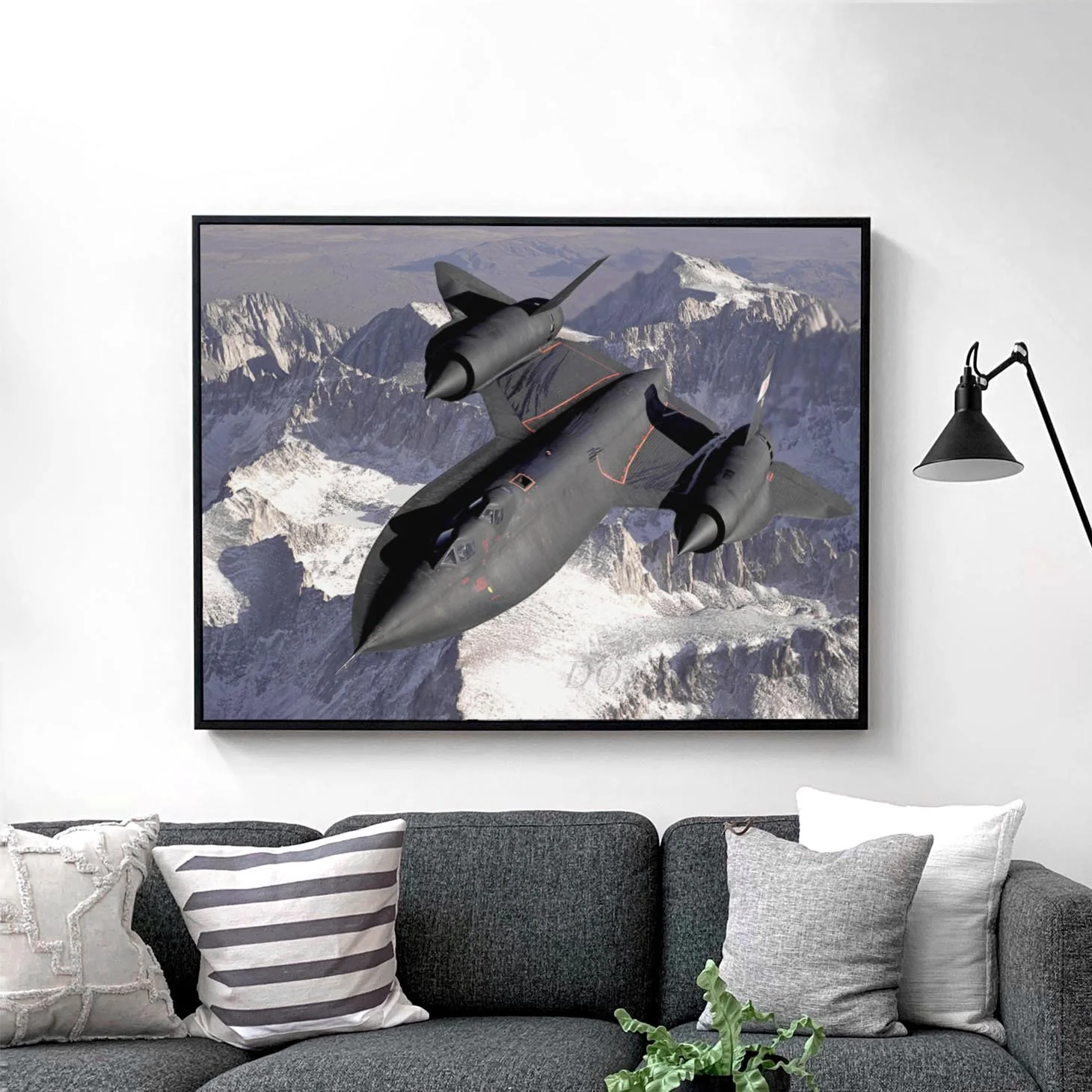 Lockheed SR 71 Blackbird Airplane - Image 2