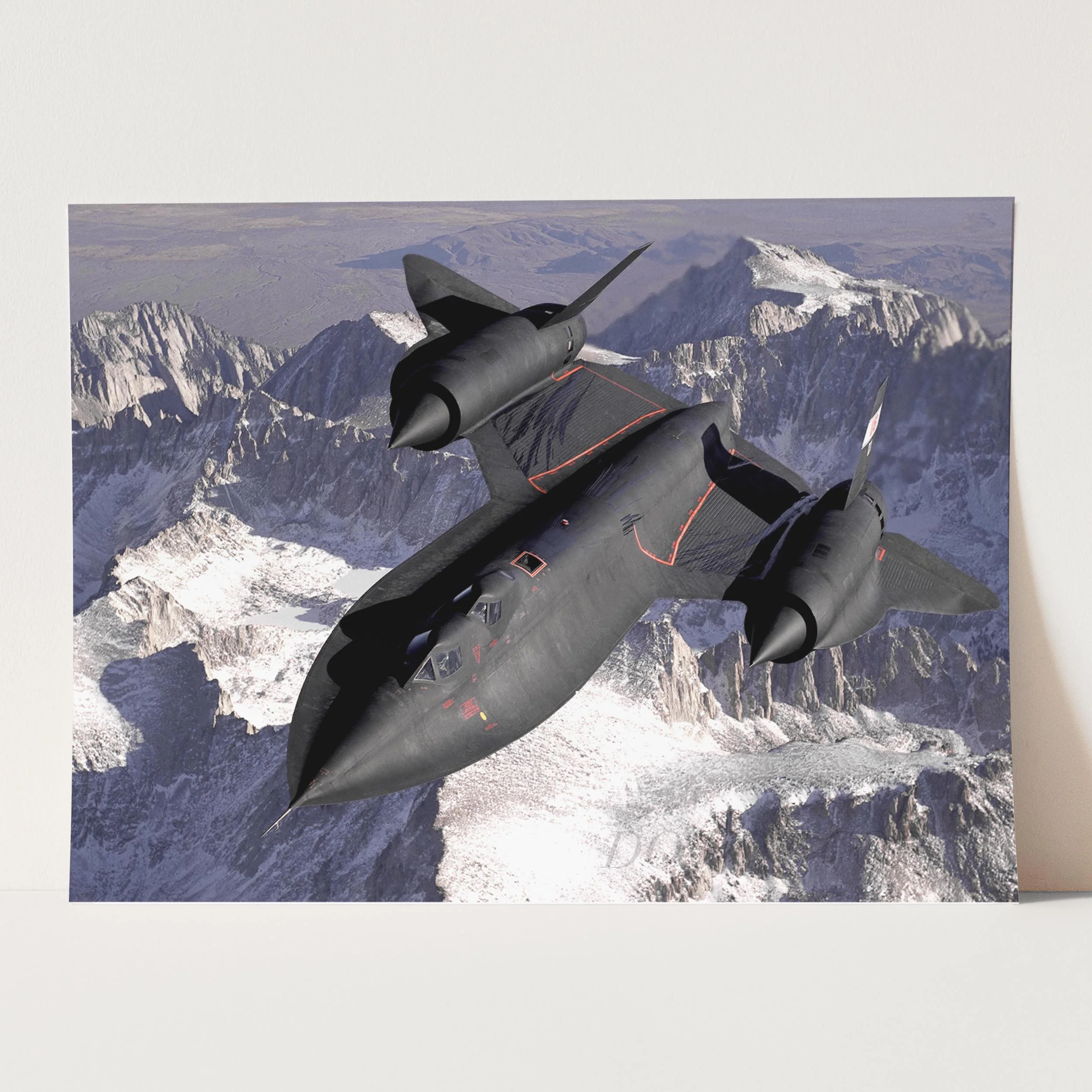 Lockheed SR 71 Blackbird Airplane - Image 3