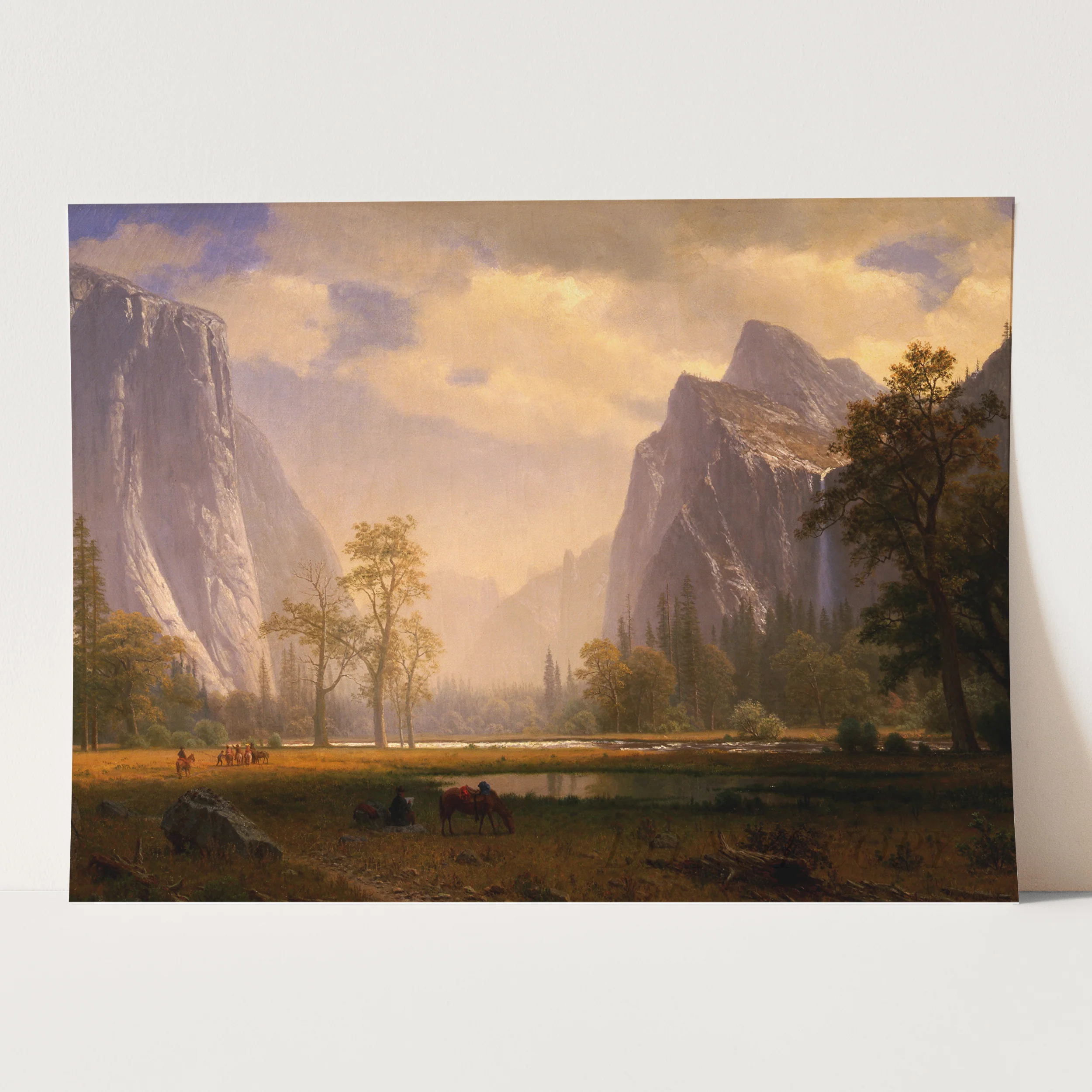 Looking up Yosemite Valley by Albert Bierstadt - Image 3