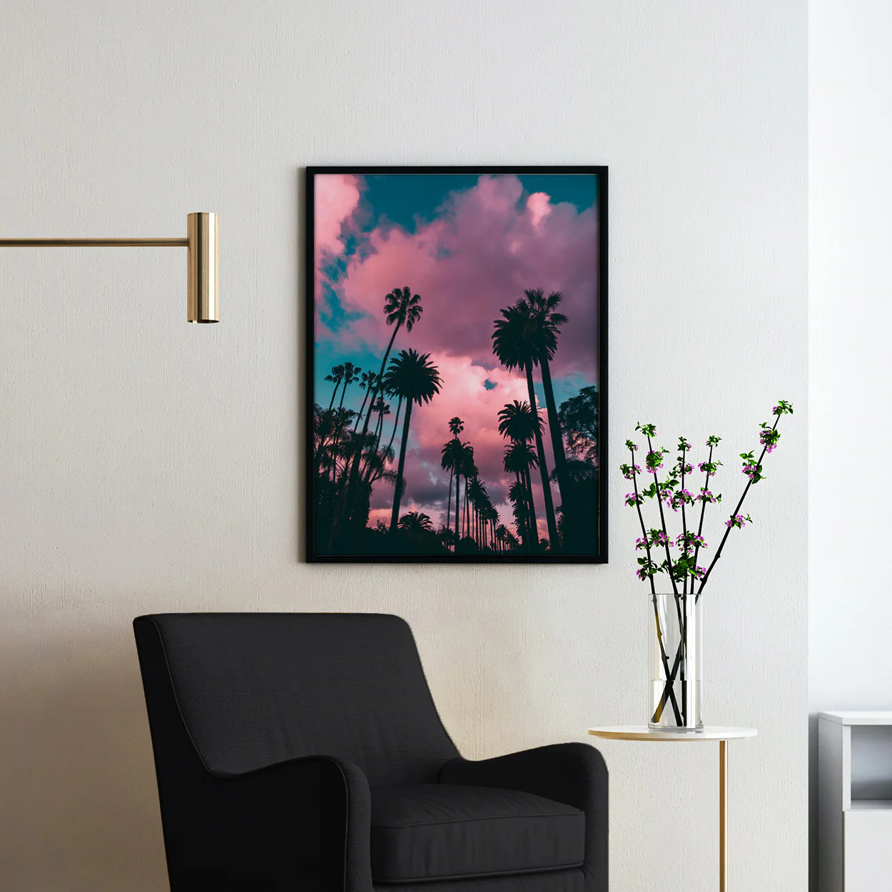 Los Angeles Palm Trees Sunset - Image 2
