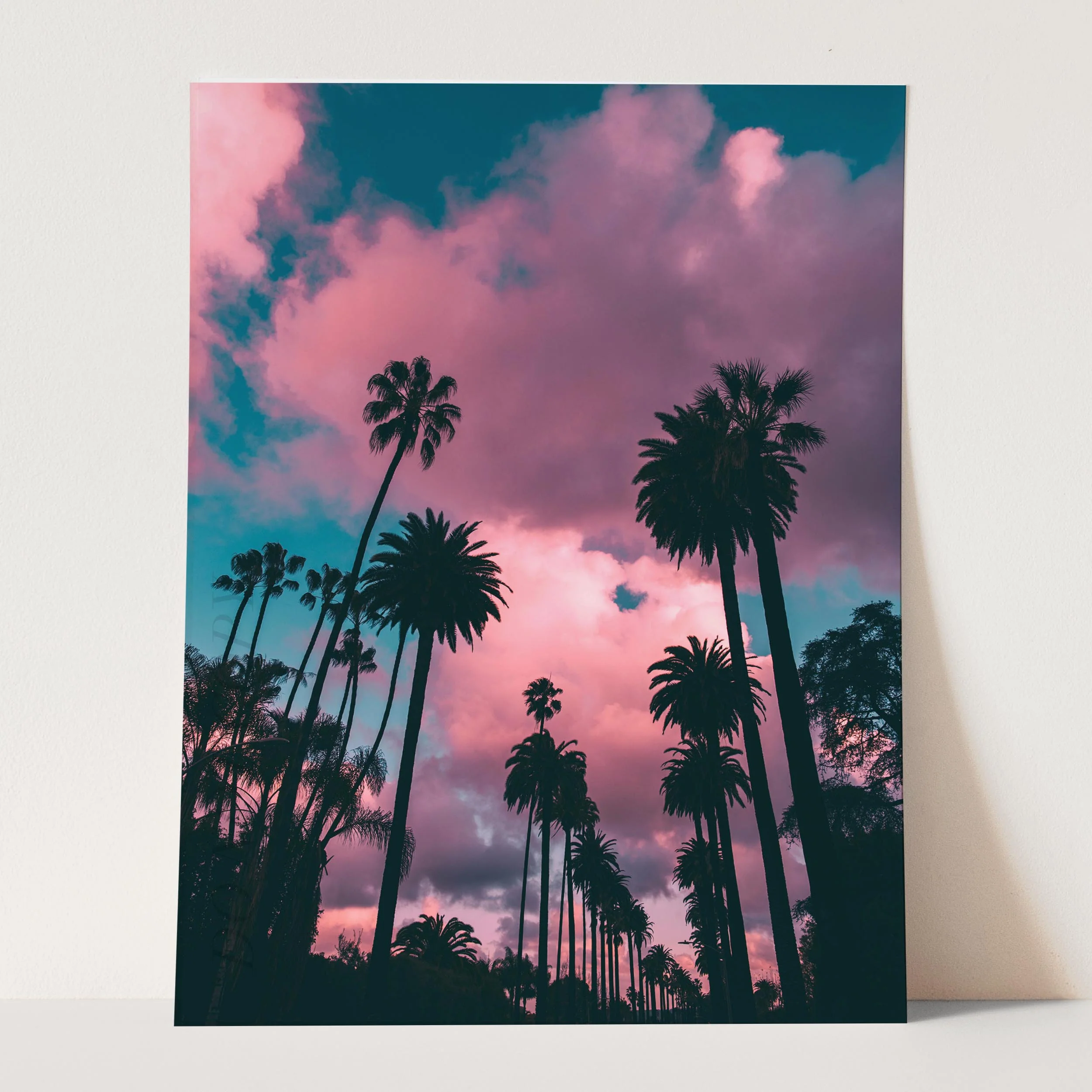 Los Angeles Palm Trees Sunset - Image 3