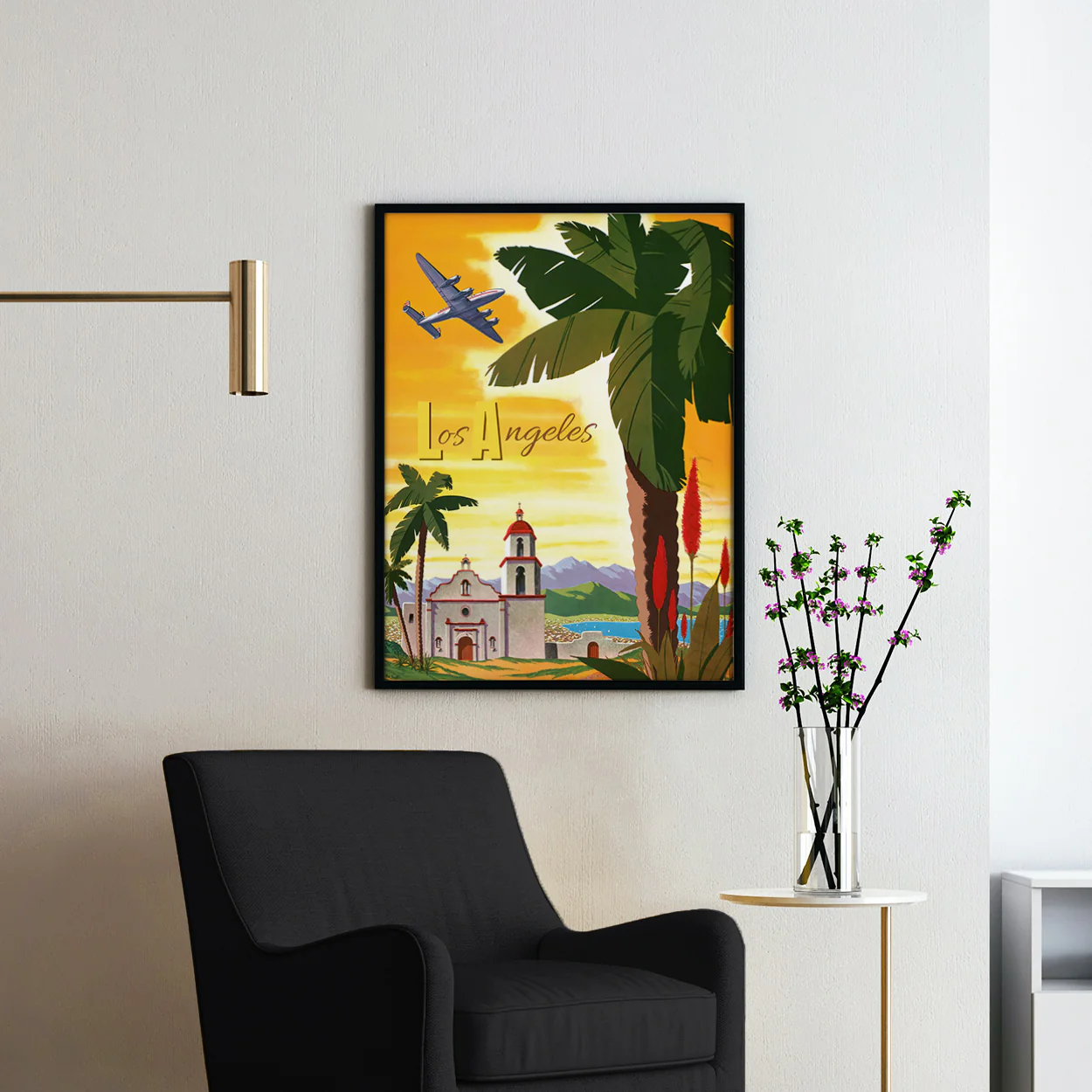Los Angeles Travel Poster - Image 2