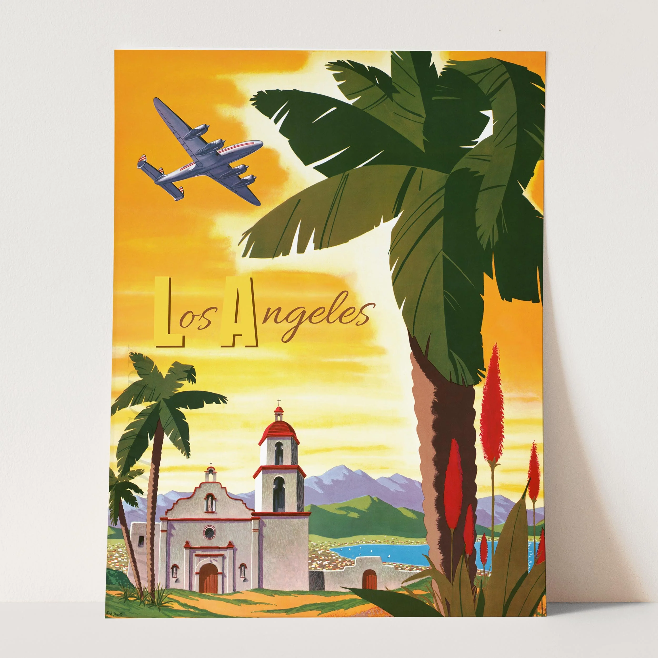 Los Angeles Travel Poster - Image 3