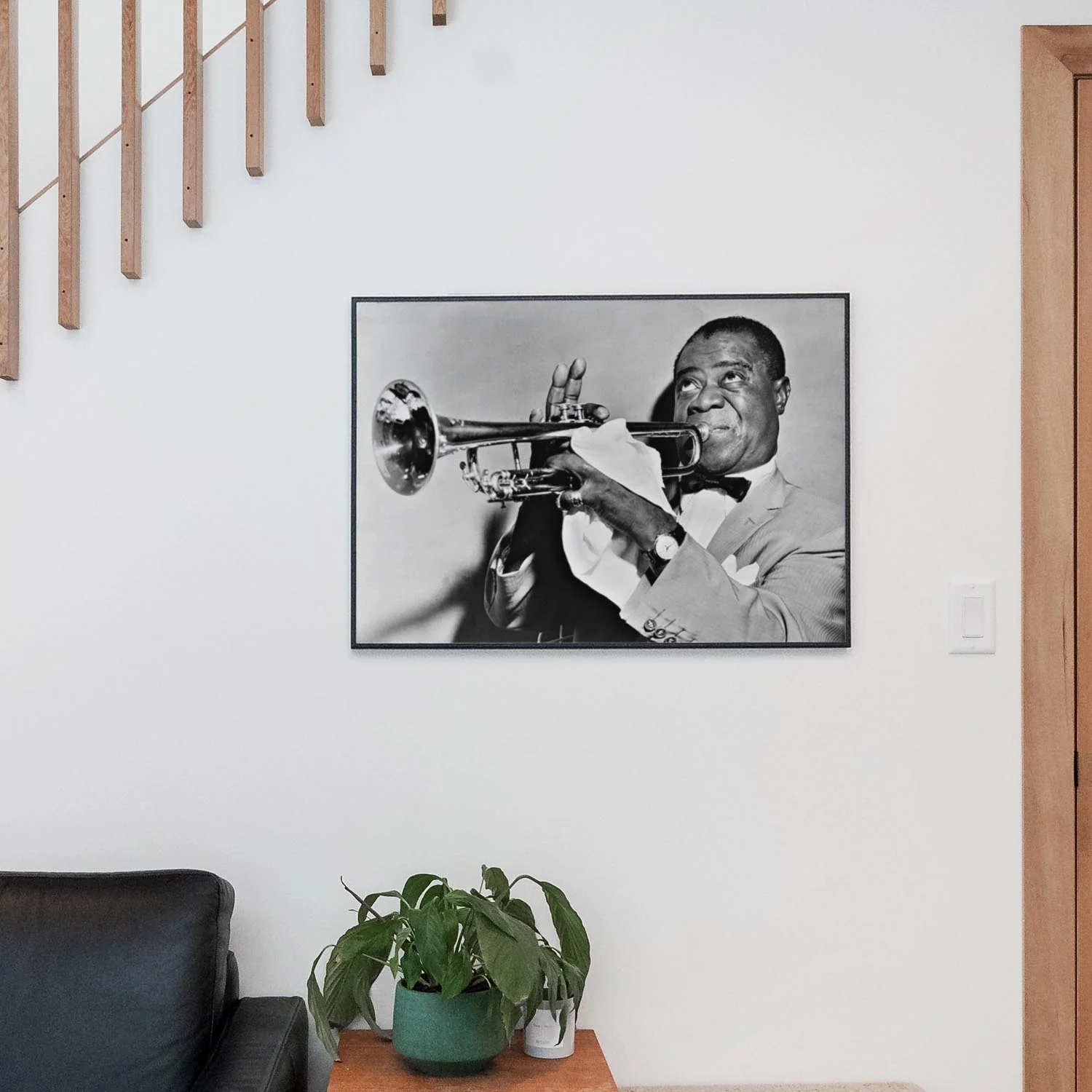 Louis Armstrong playing the trumpet - Image 3
