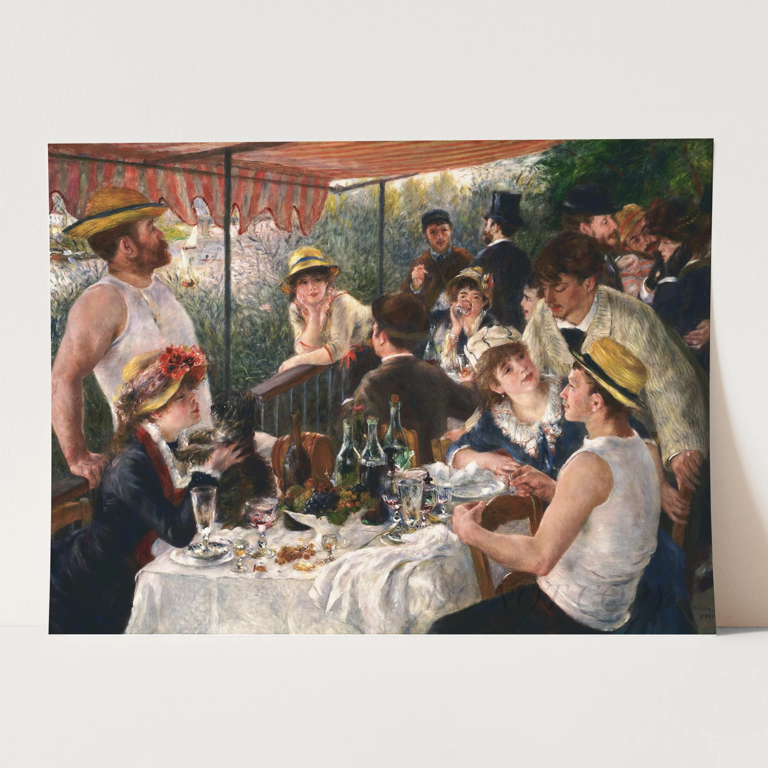 Luncheon of the Boating Party by Pierre-Auguste Renoir - Image 3