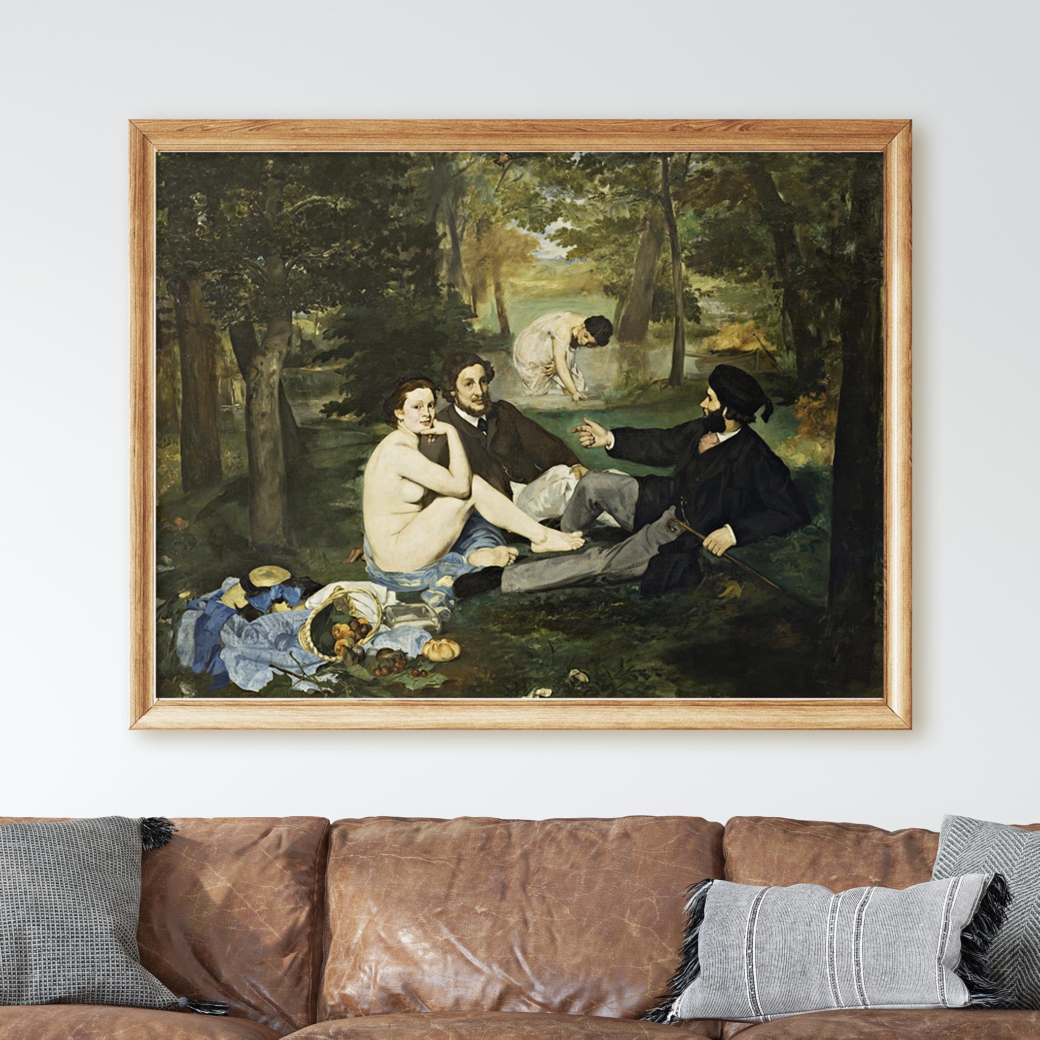 Luncheon On The Grass by Edouard Manet - Image 2