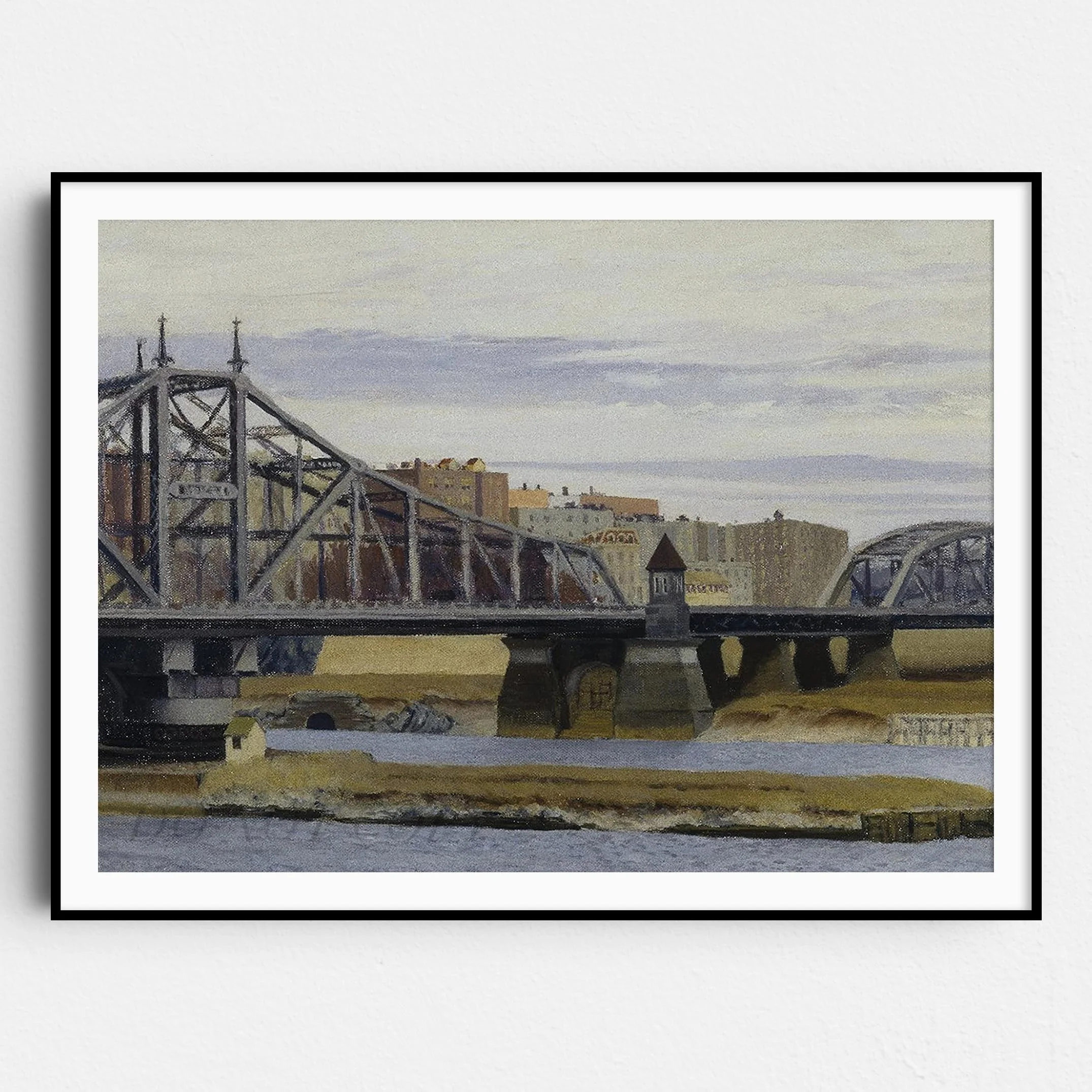 Macombs Dam Bridge by Edward Hopper