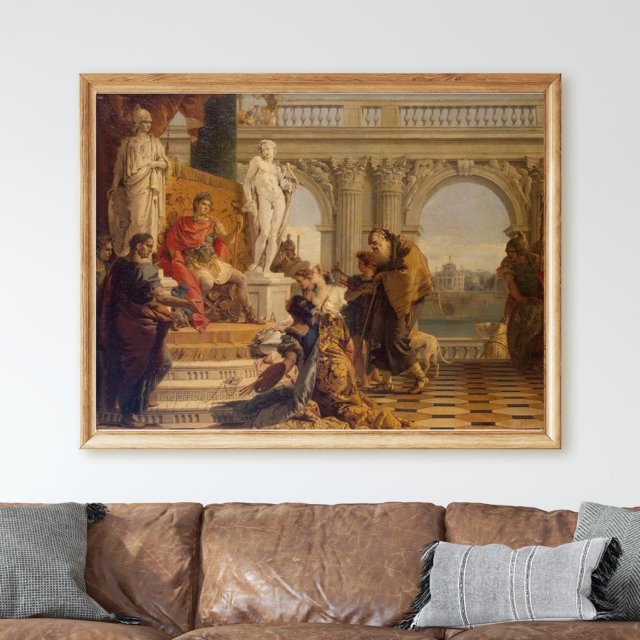 Maecenas Presenting the Liberal Arts to the Emperor Augustus, Giovanni Battista Tiepolo, 1743 - Image 2