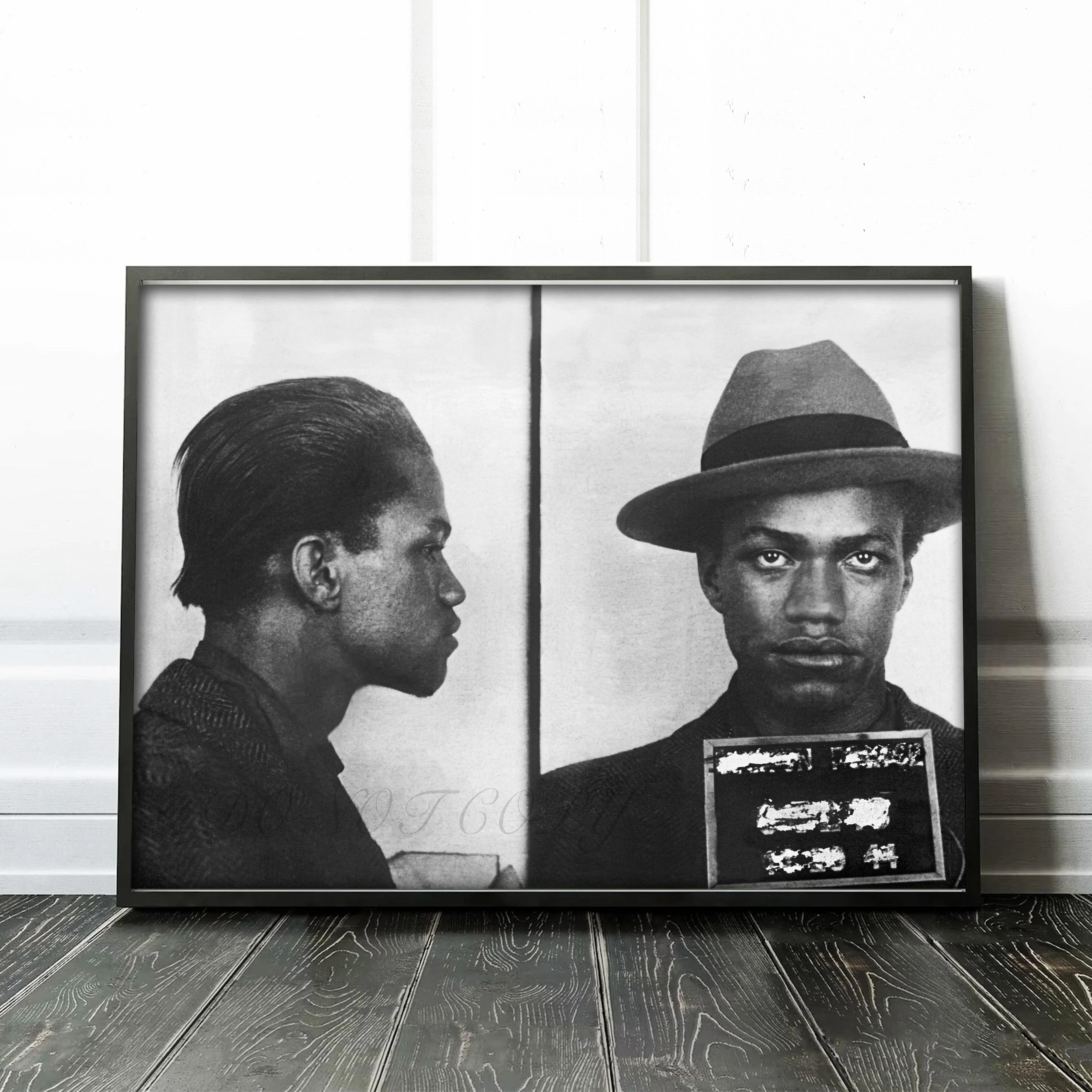Malcolm X Mugshot 1944