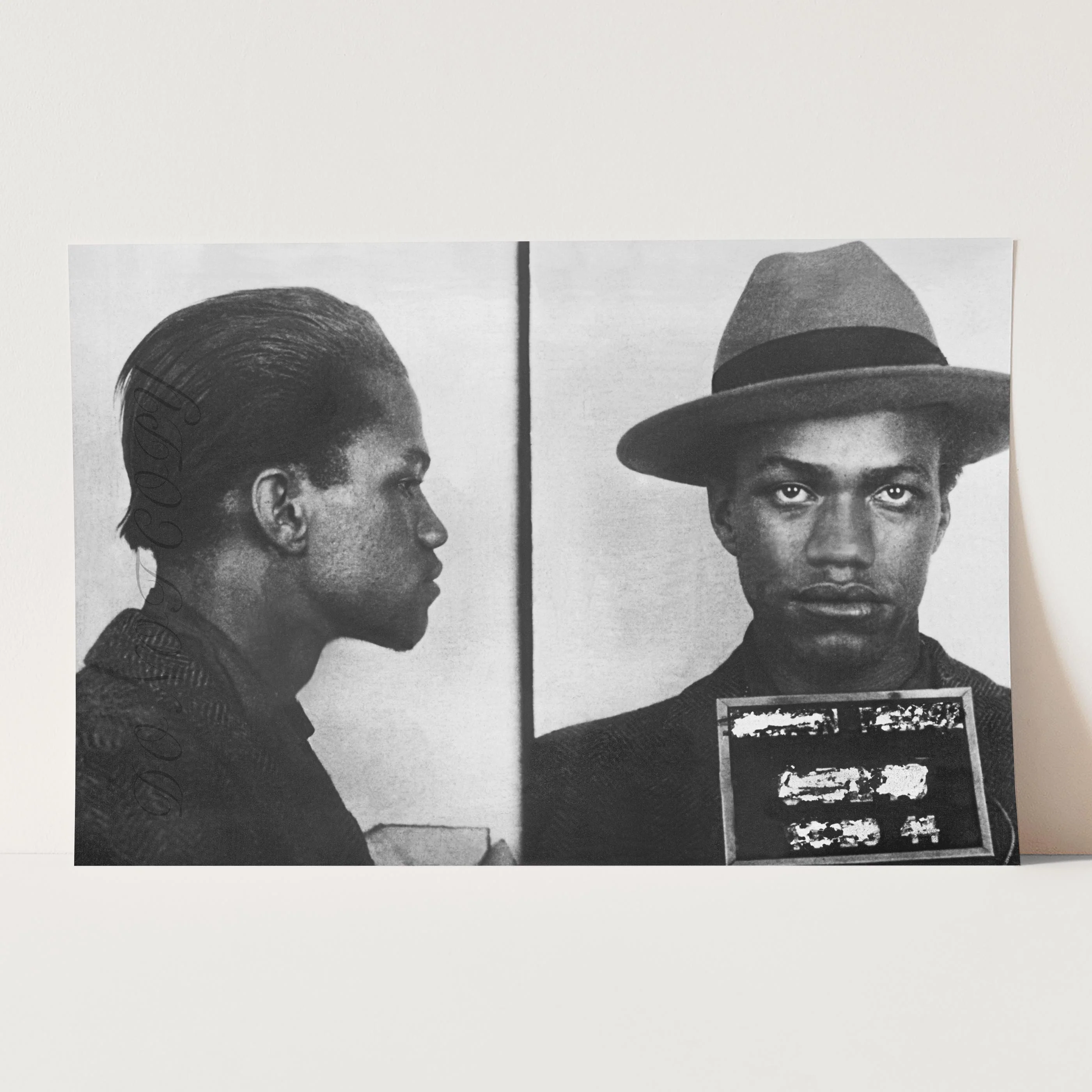 Malcolm X Mugshot 1944 - Image 3