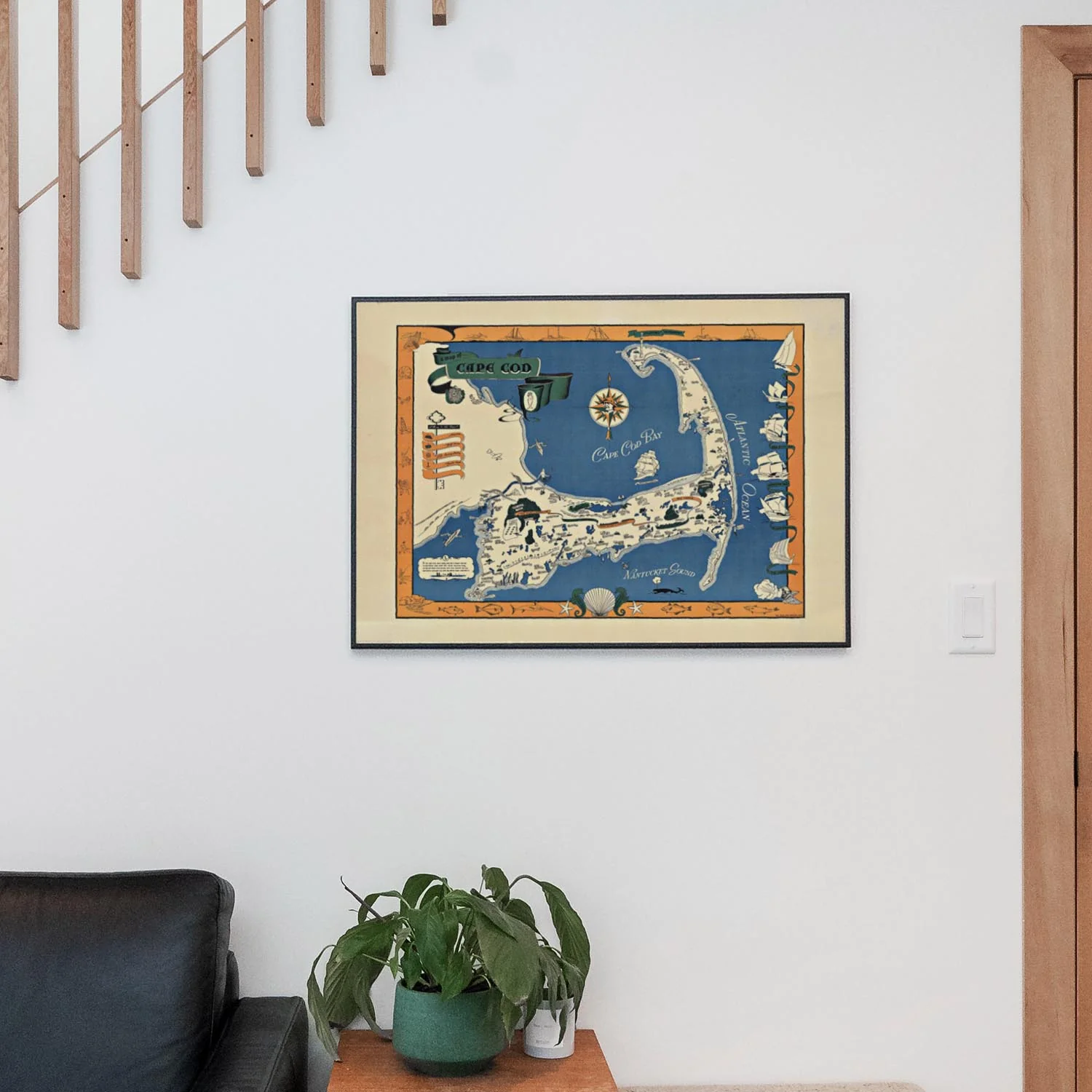 Map of Cape Cod Massachusetts - Image 2