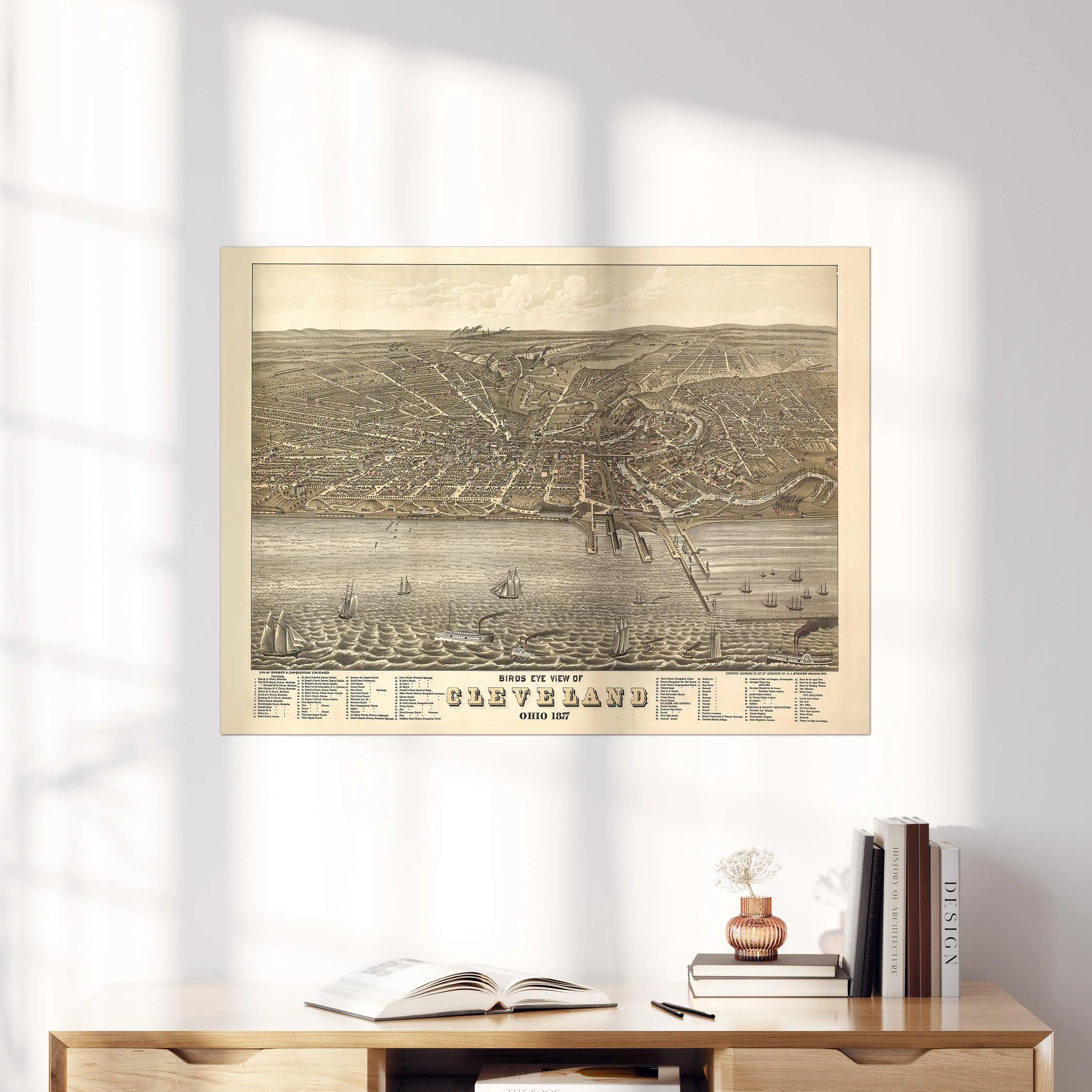 Map of Cleveland - Image 4