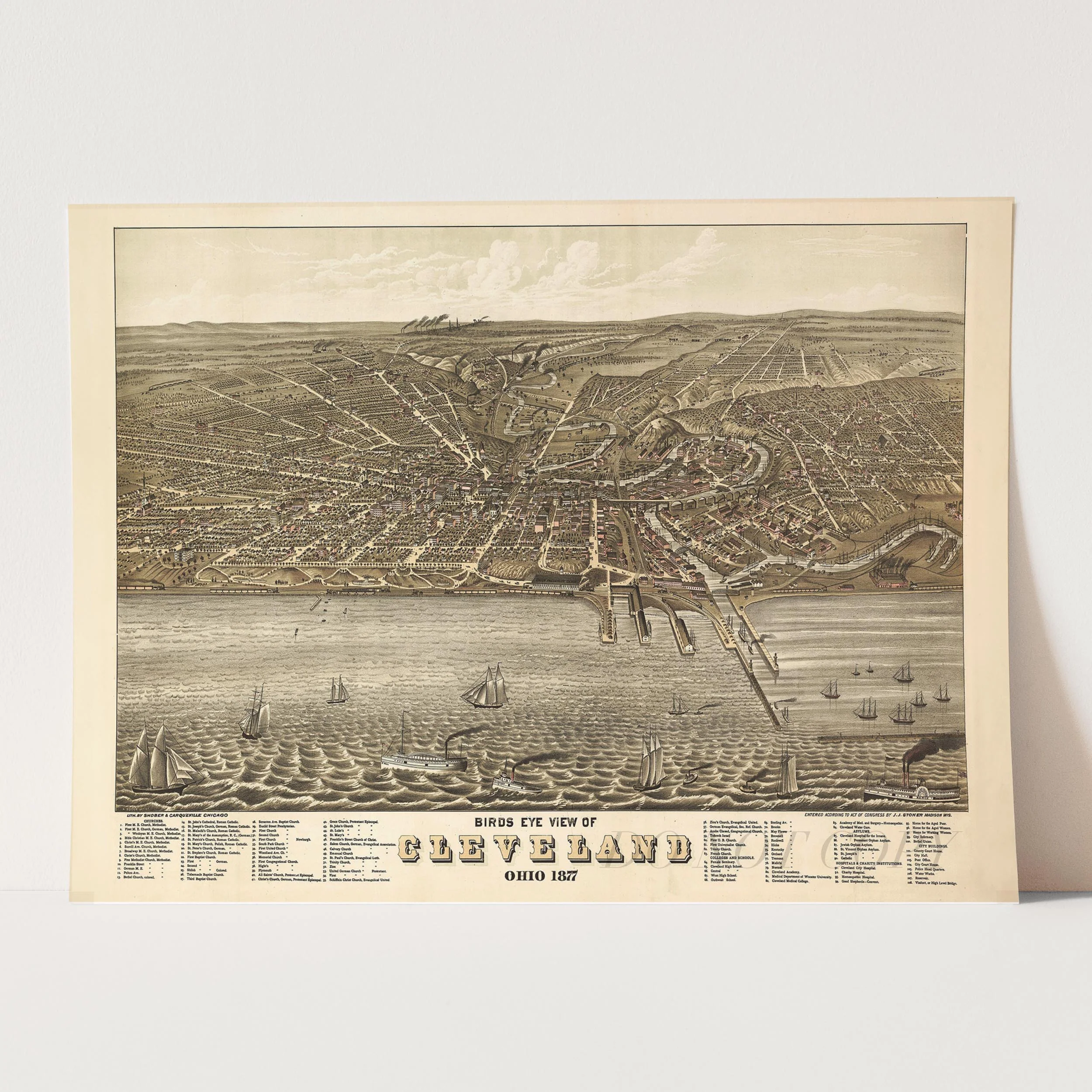 Map of Cleveland - Image 5