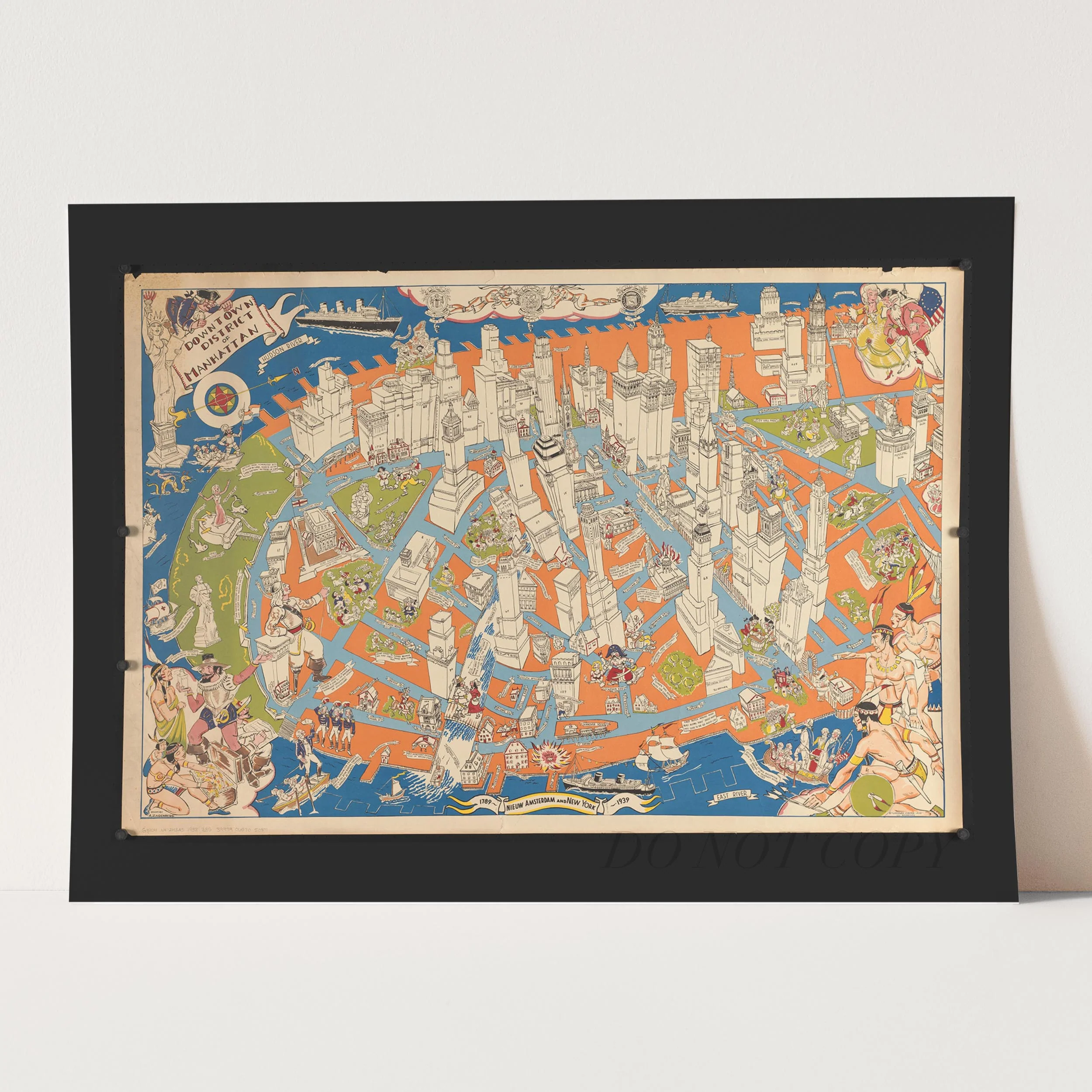 Map of Manhattan - Image 3