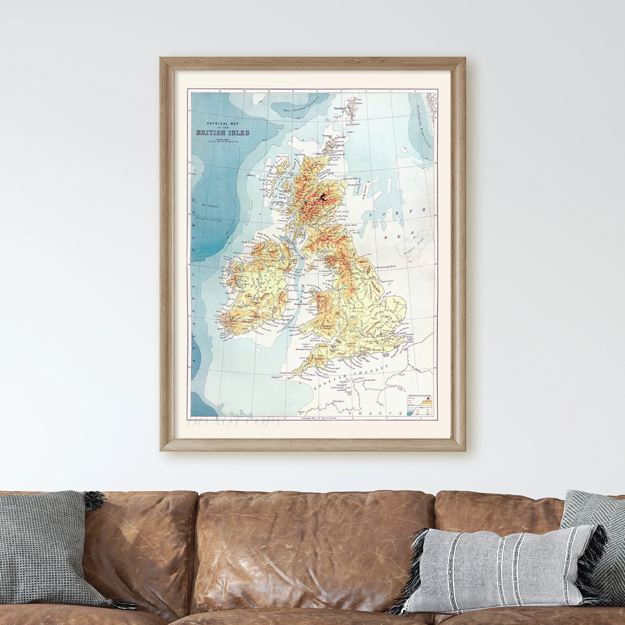 Map of the British Isles, 1887 - Image 2