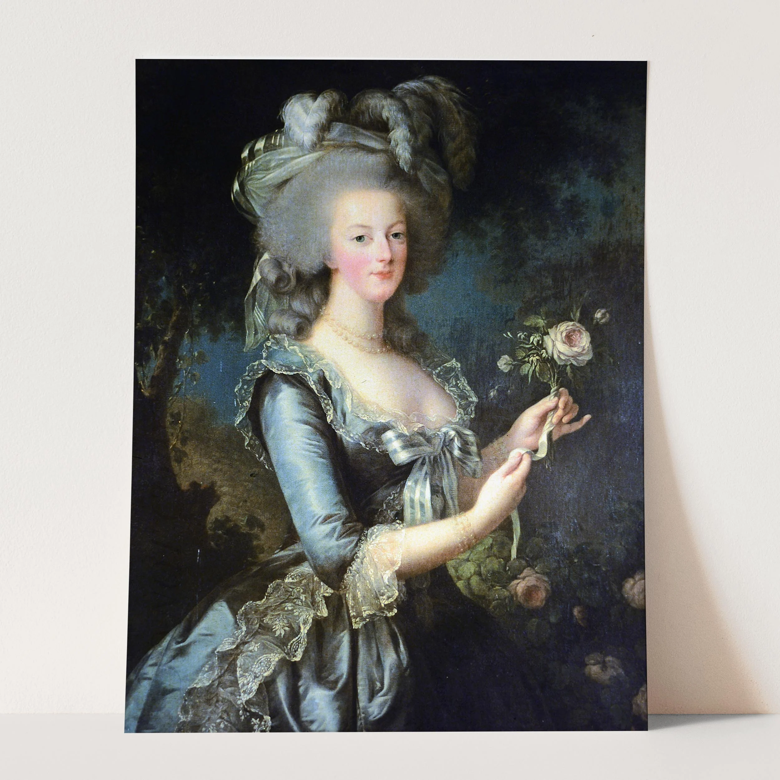 Marie Antoinette With Rose - Image 3